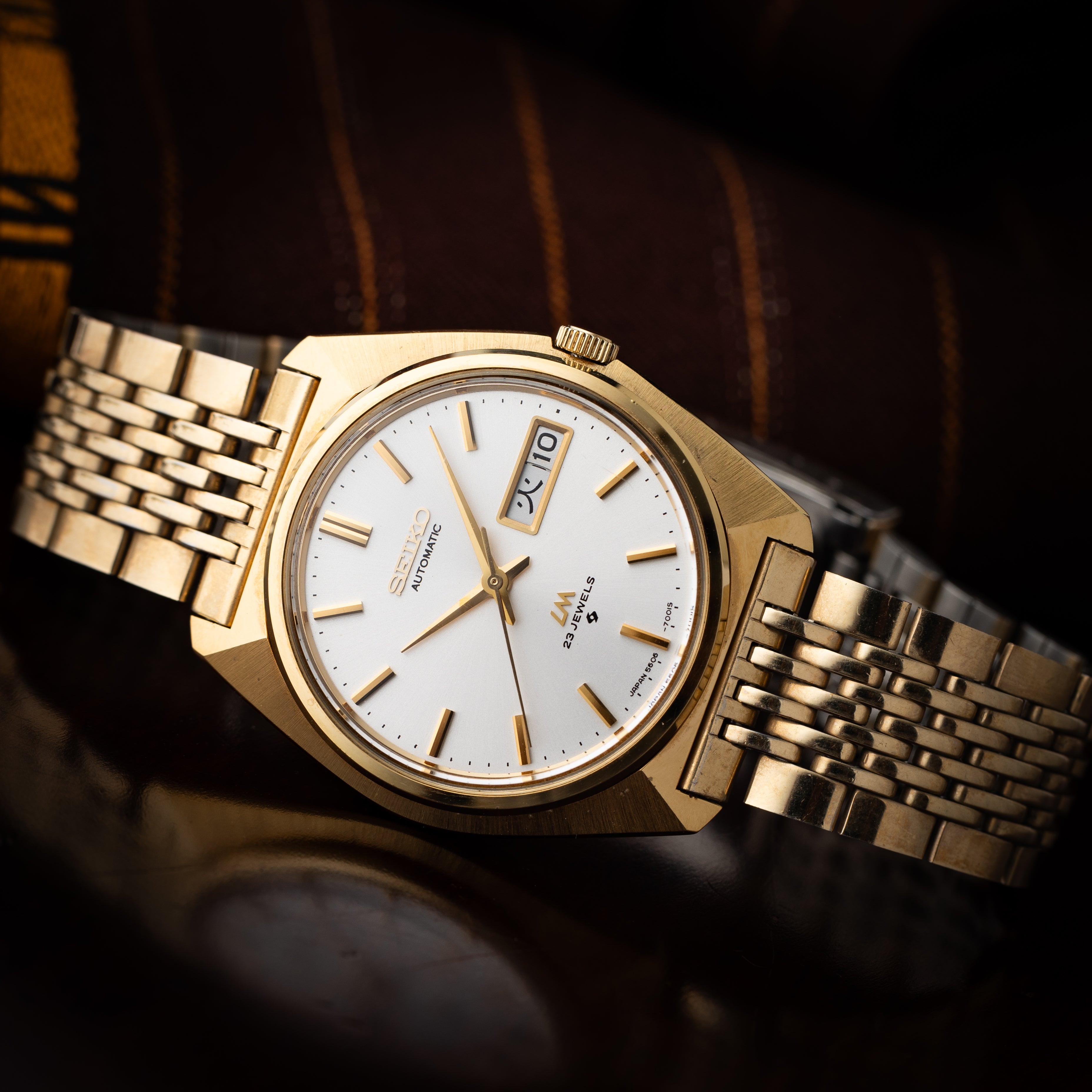 セイコー LM ロードマチック 国鉄 金張り Ref.5606-7000 1960年代