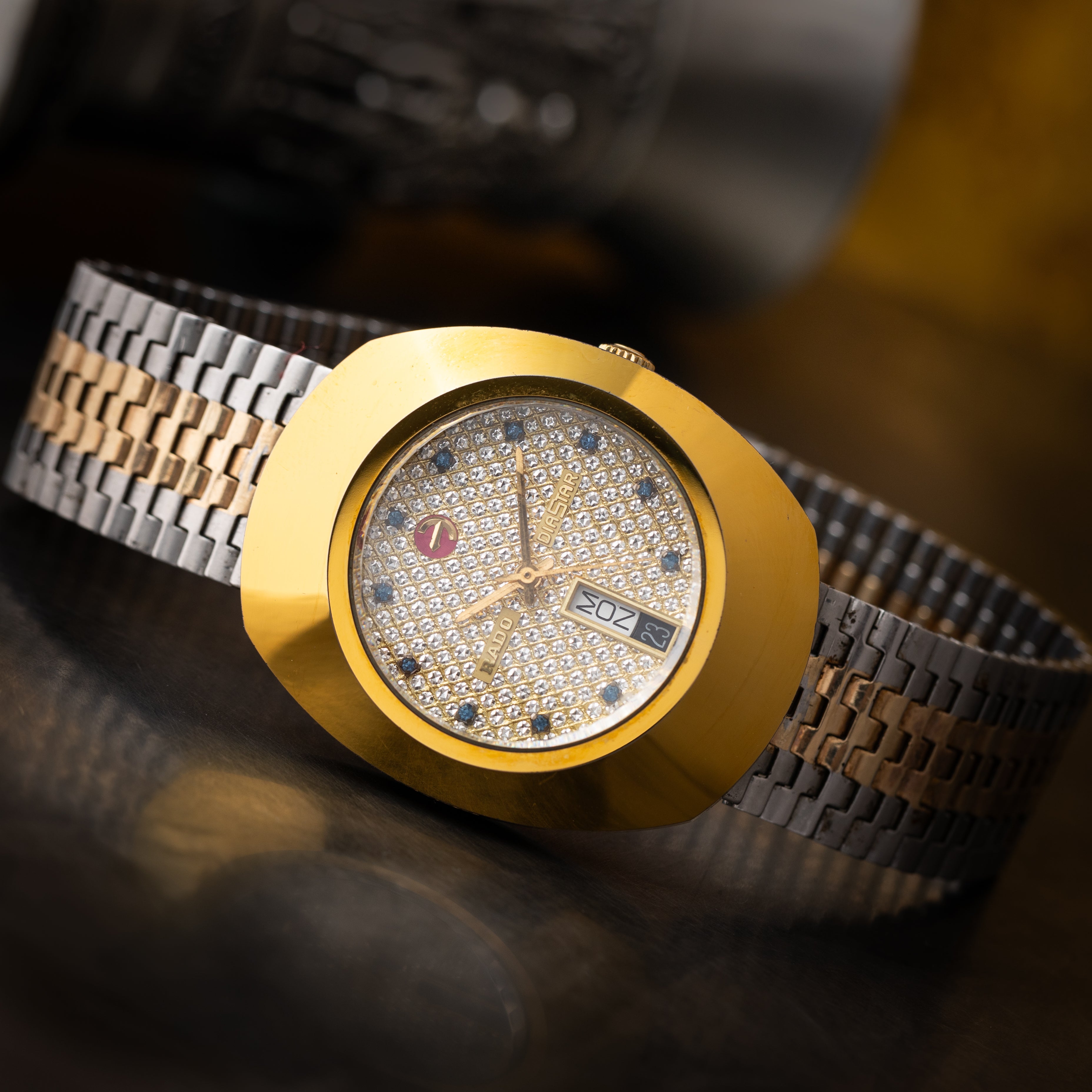 ラドー ダイヤスター カットガラス 1970年代