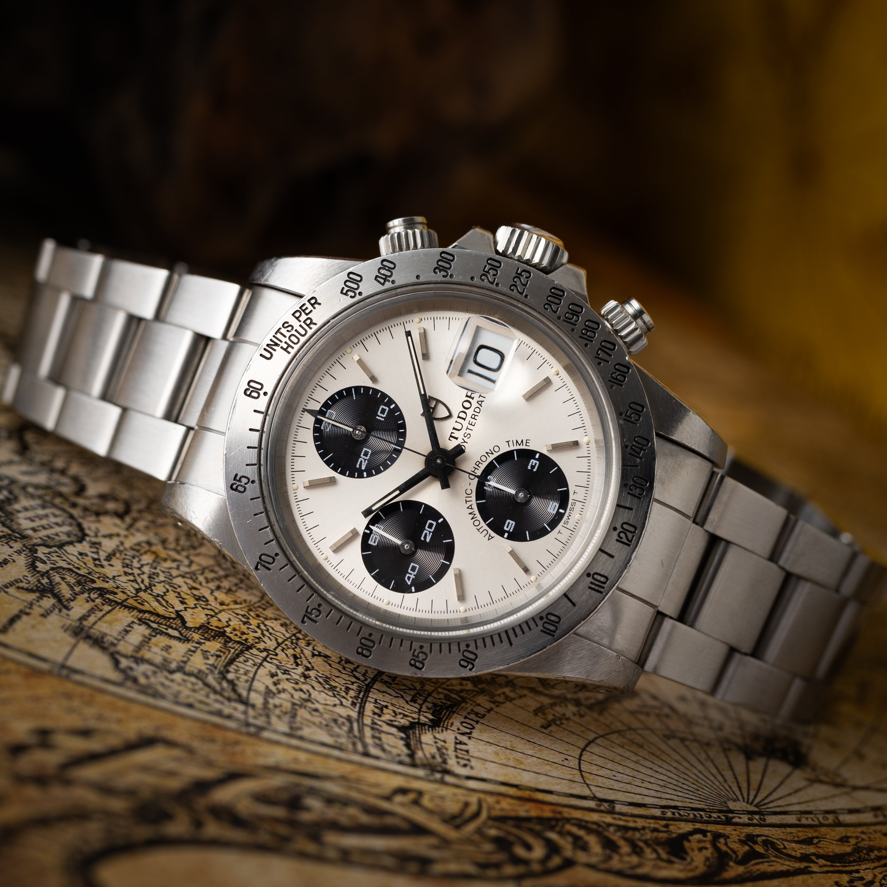 チューダー クロノタイム Ref.79180 1991年製 パンダダイヤル