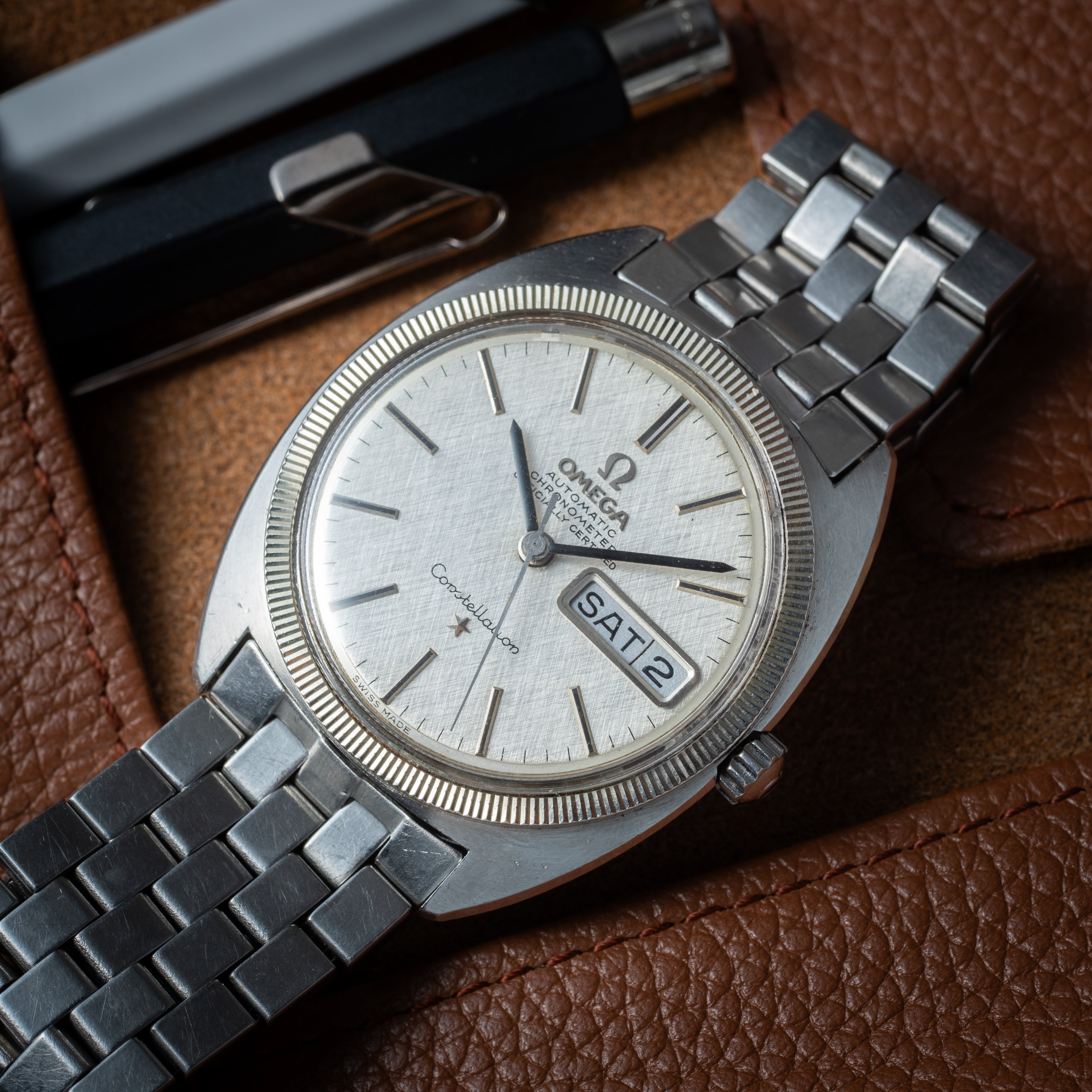 オメガ コンステジェンタ 1974年製 後期 ブレス付き Ref.ST168.0056