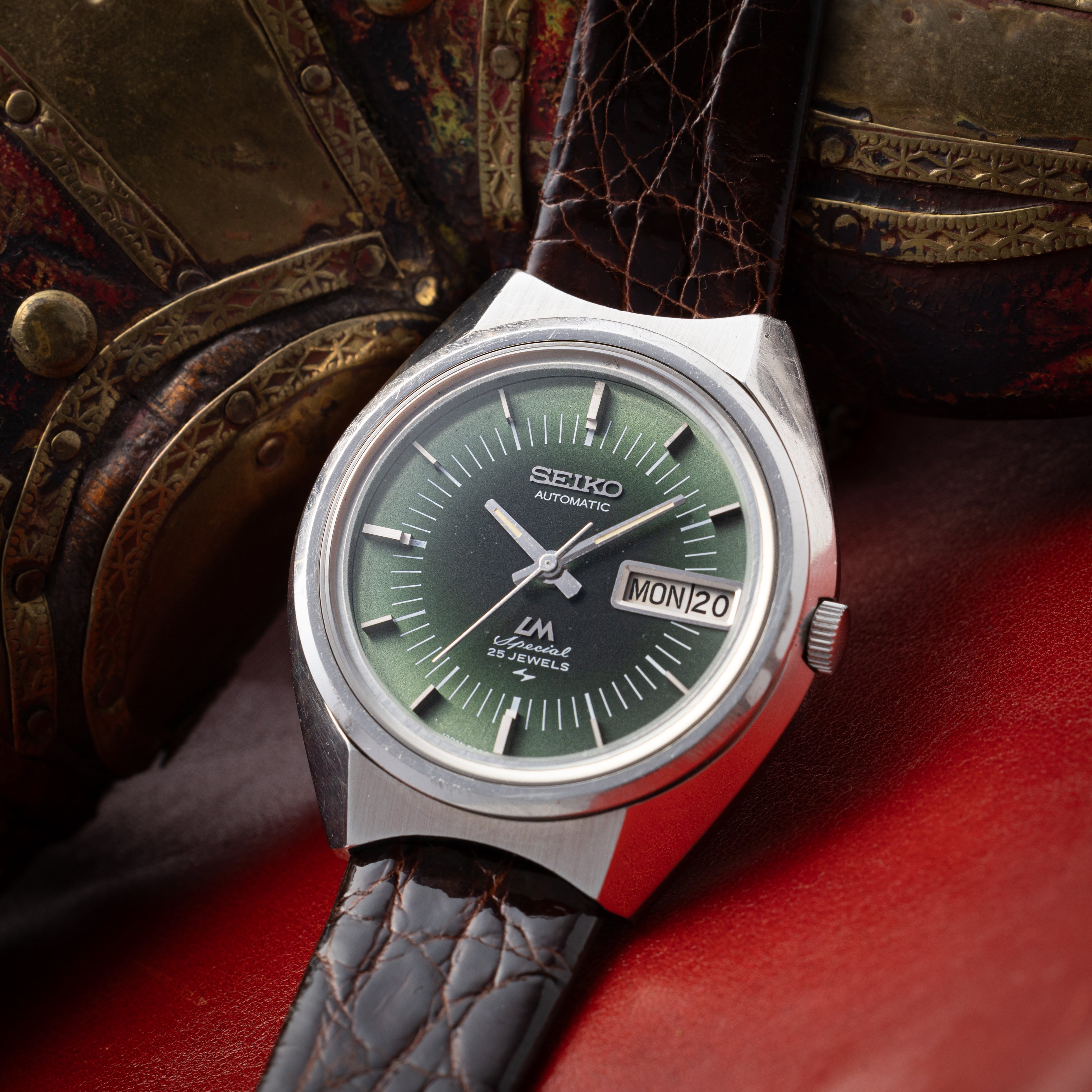 セイコー LM スペシャル 1973年製 グリーンダイヤル Ref.5206-6110
