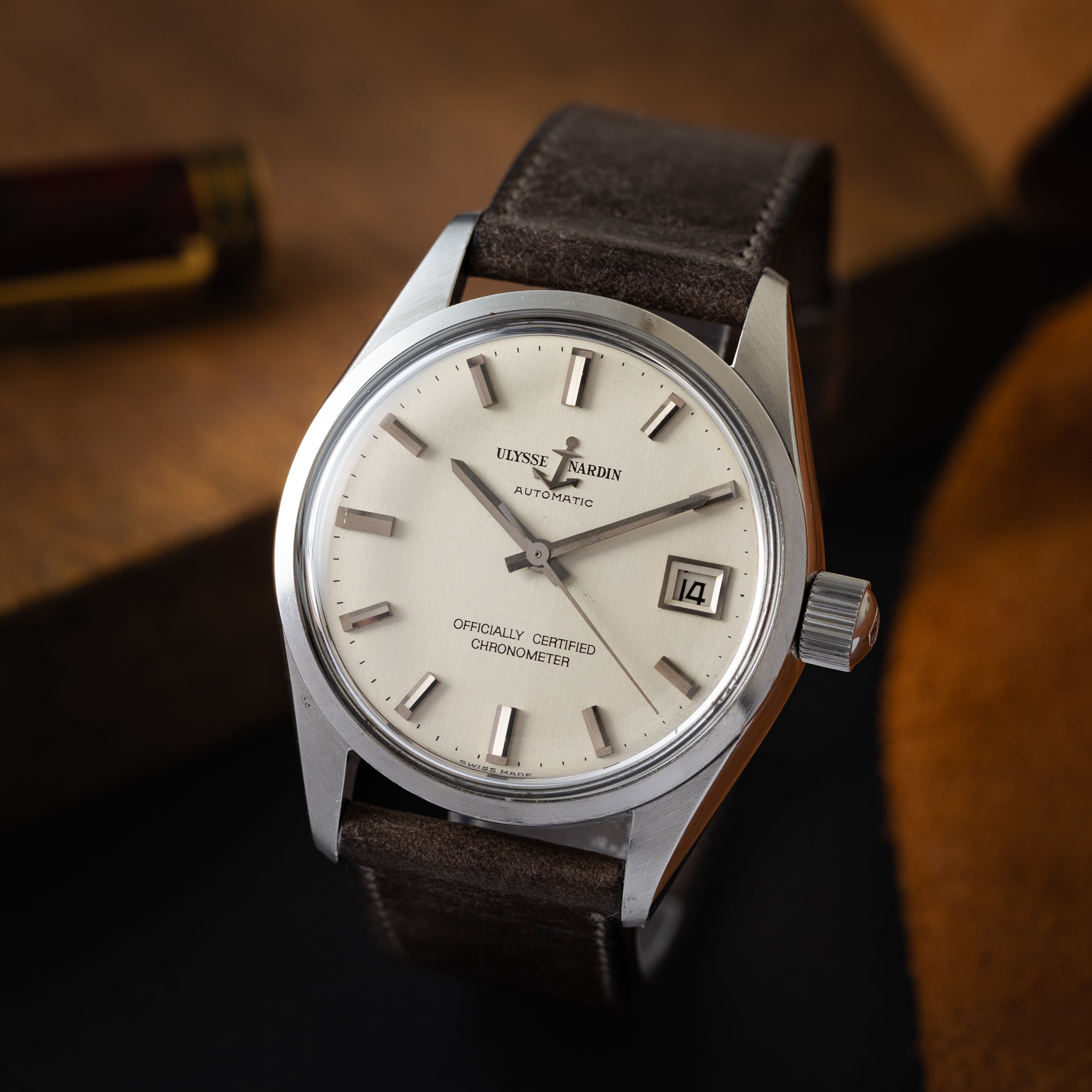 ユリスナルダン クロノメーター オートマチック 1960年代製