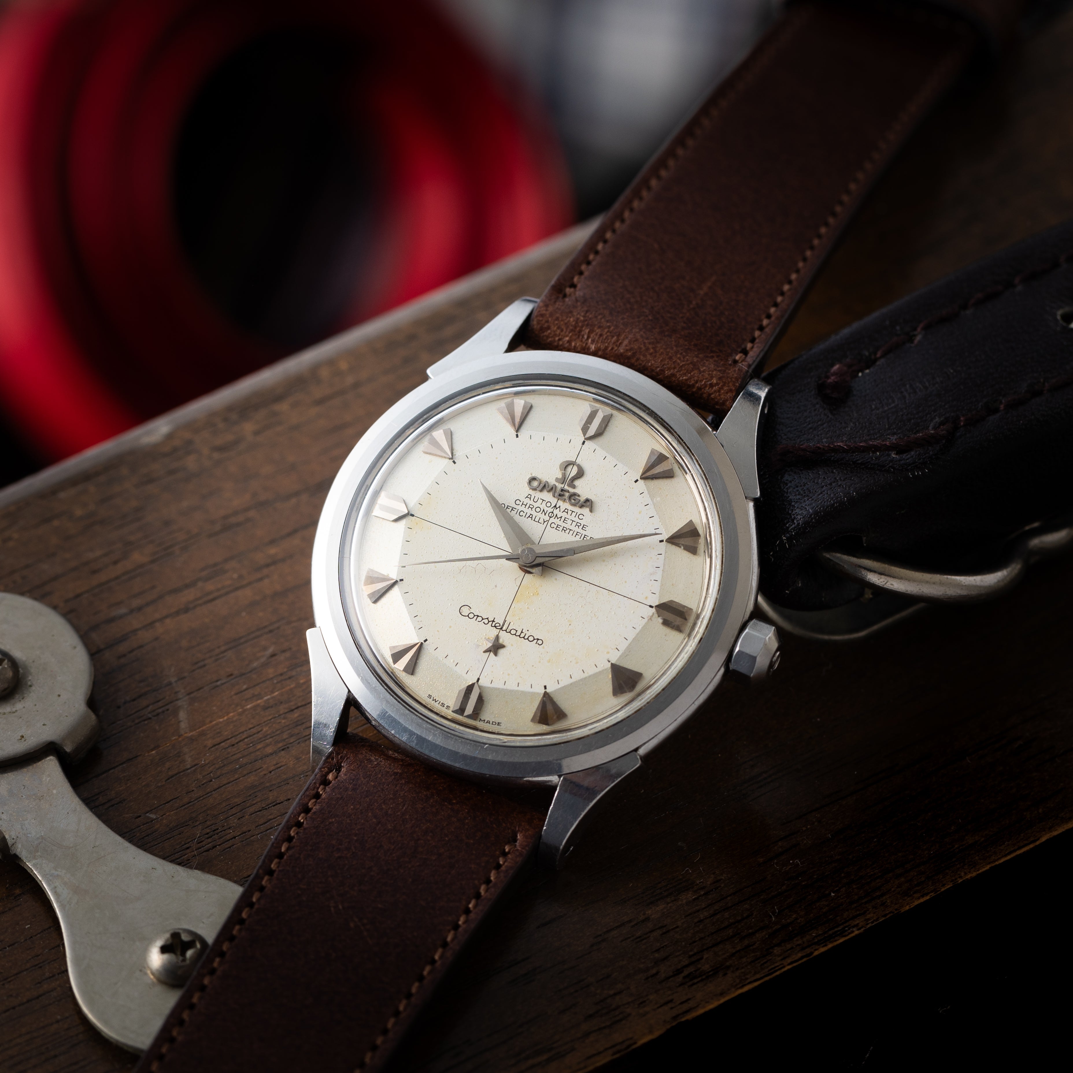 オメガ コンステレーション 12角 1958年製 ハートインデックス