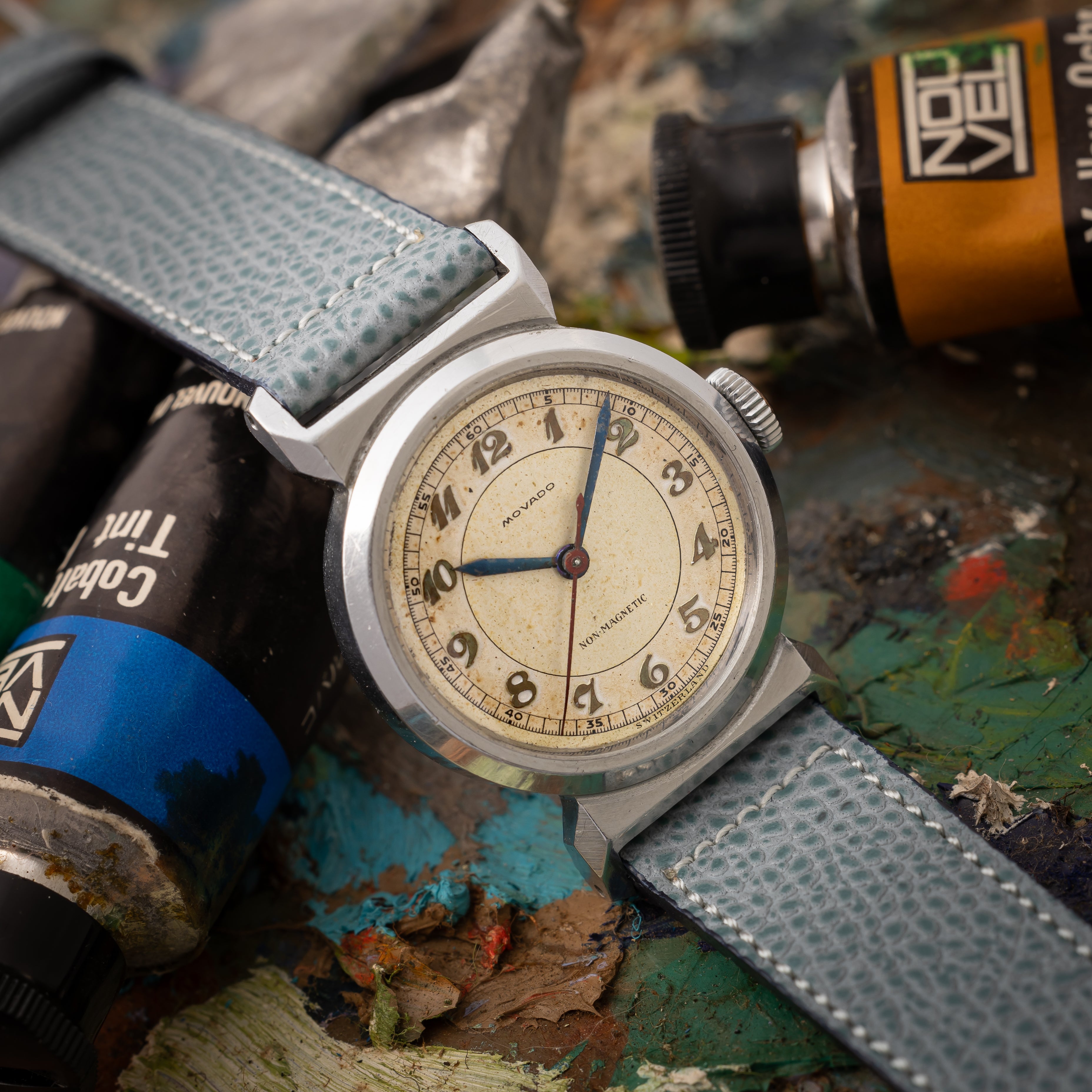 モバード アクバティック 1940年代 手巻き