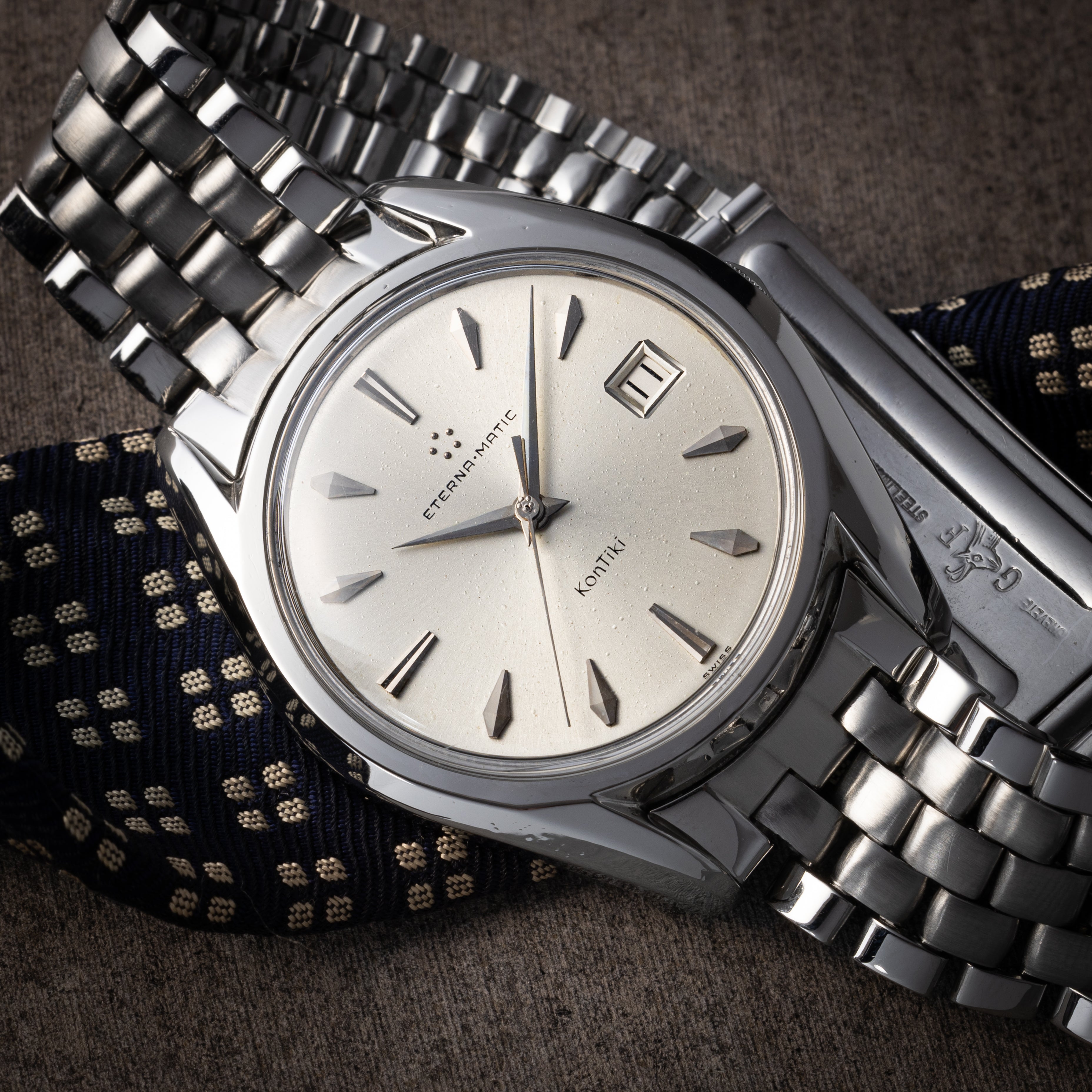 エテルナ コンチキ 1960年代製 自動巻き GF社製純正ブレス付き