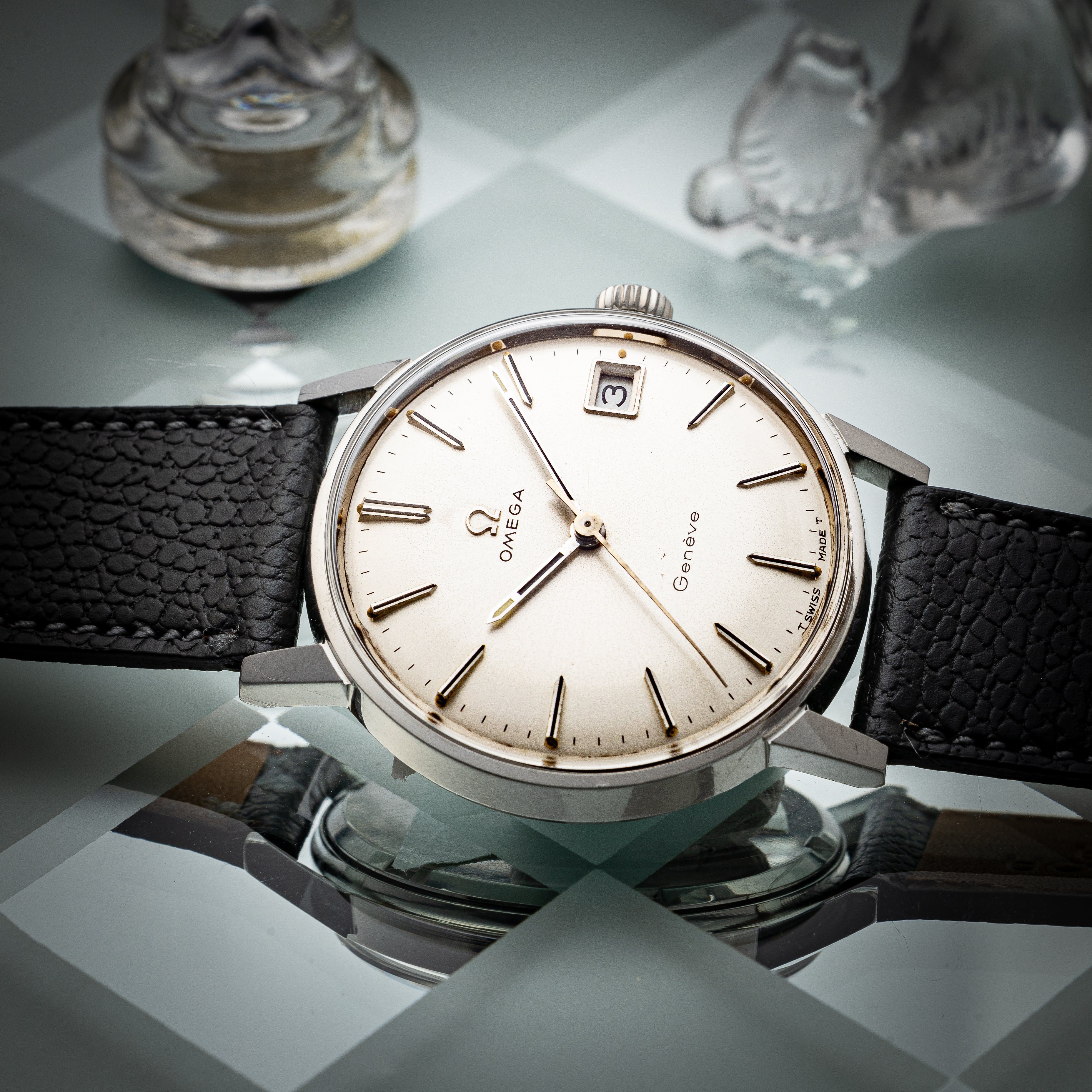 オメガ ジュネーブ 1963年製 ラウンドケース Ref.136.011