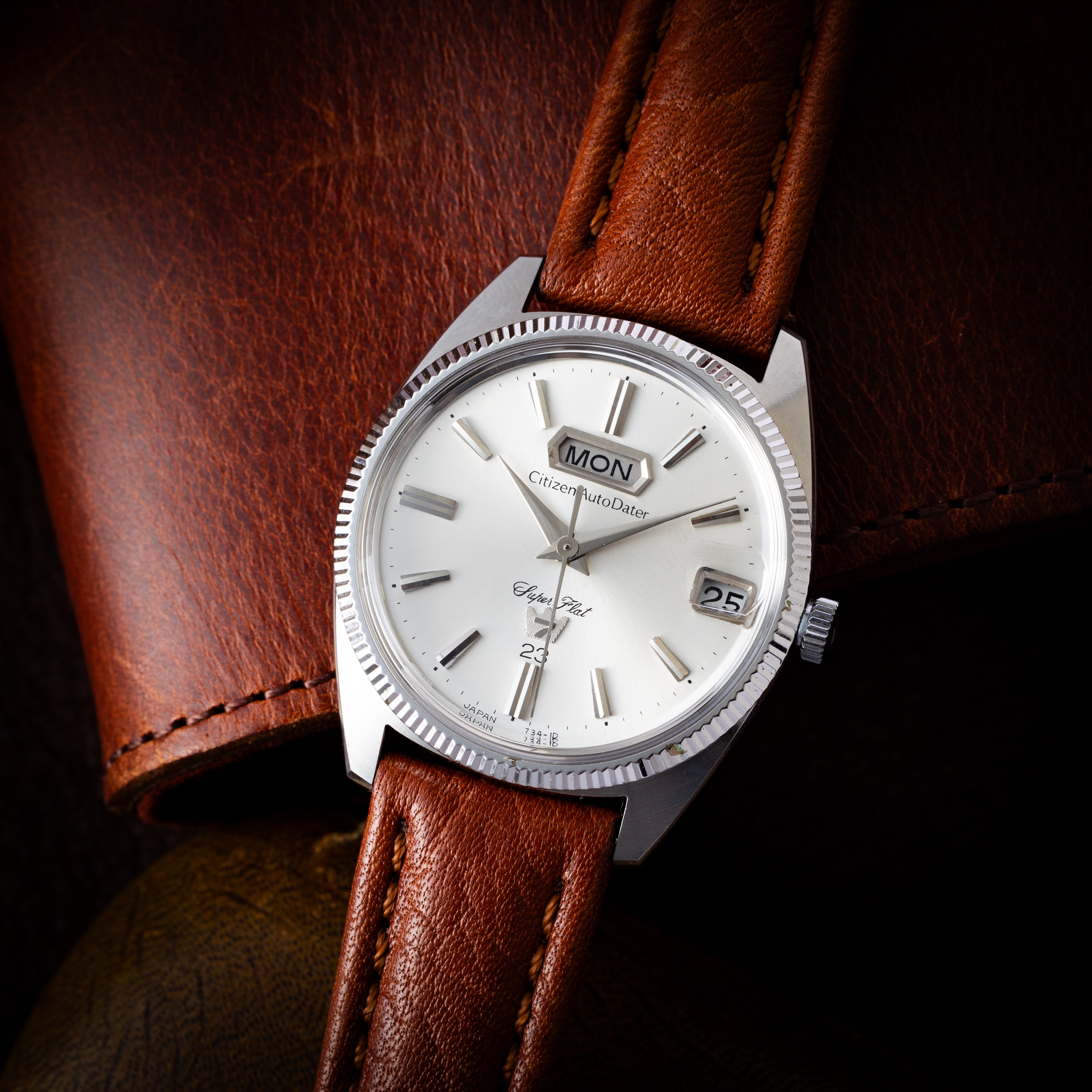 シチズン オートデーター7 スーパーフラット 1966年製