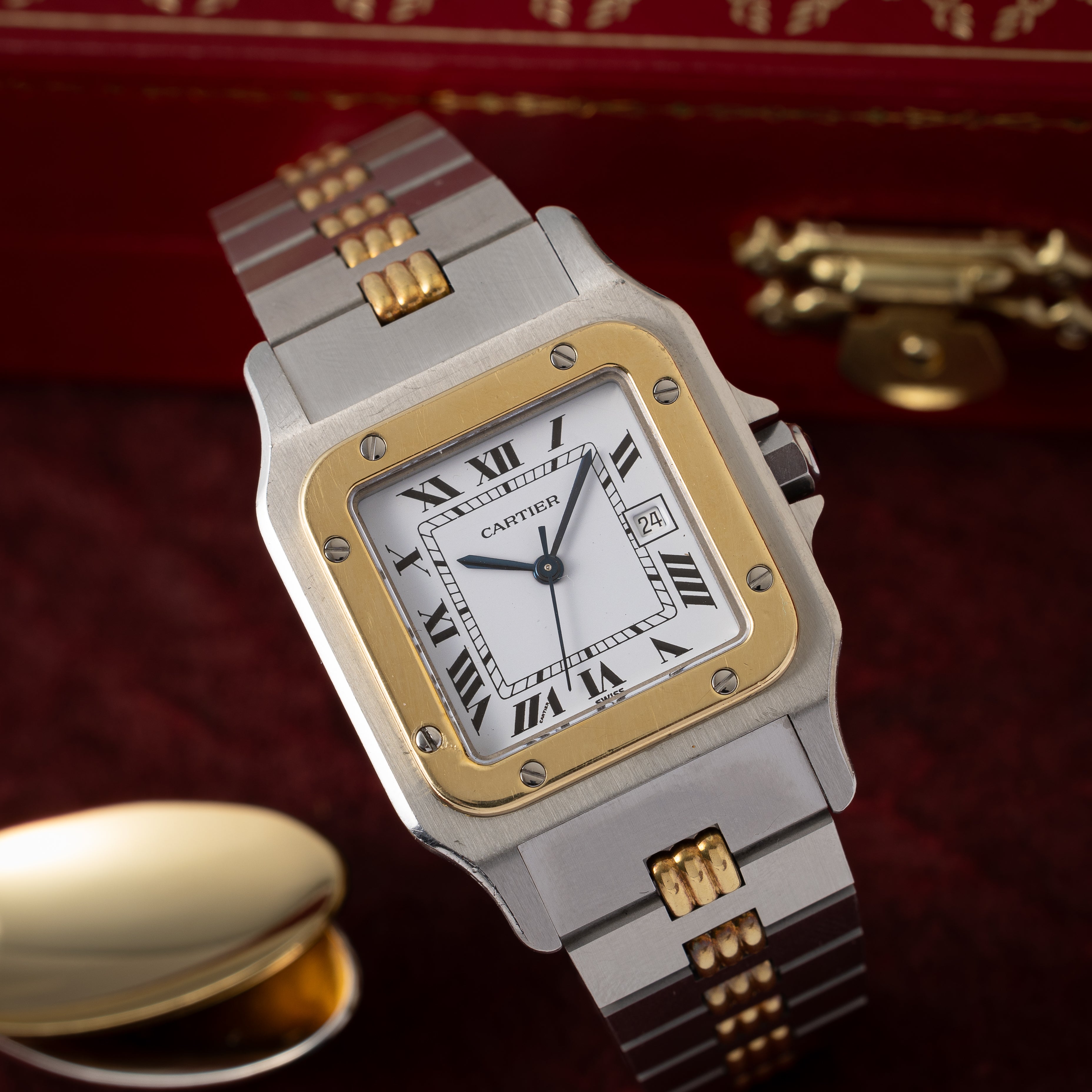 Cartier　サントスLM