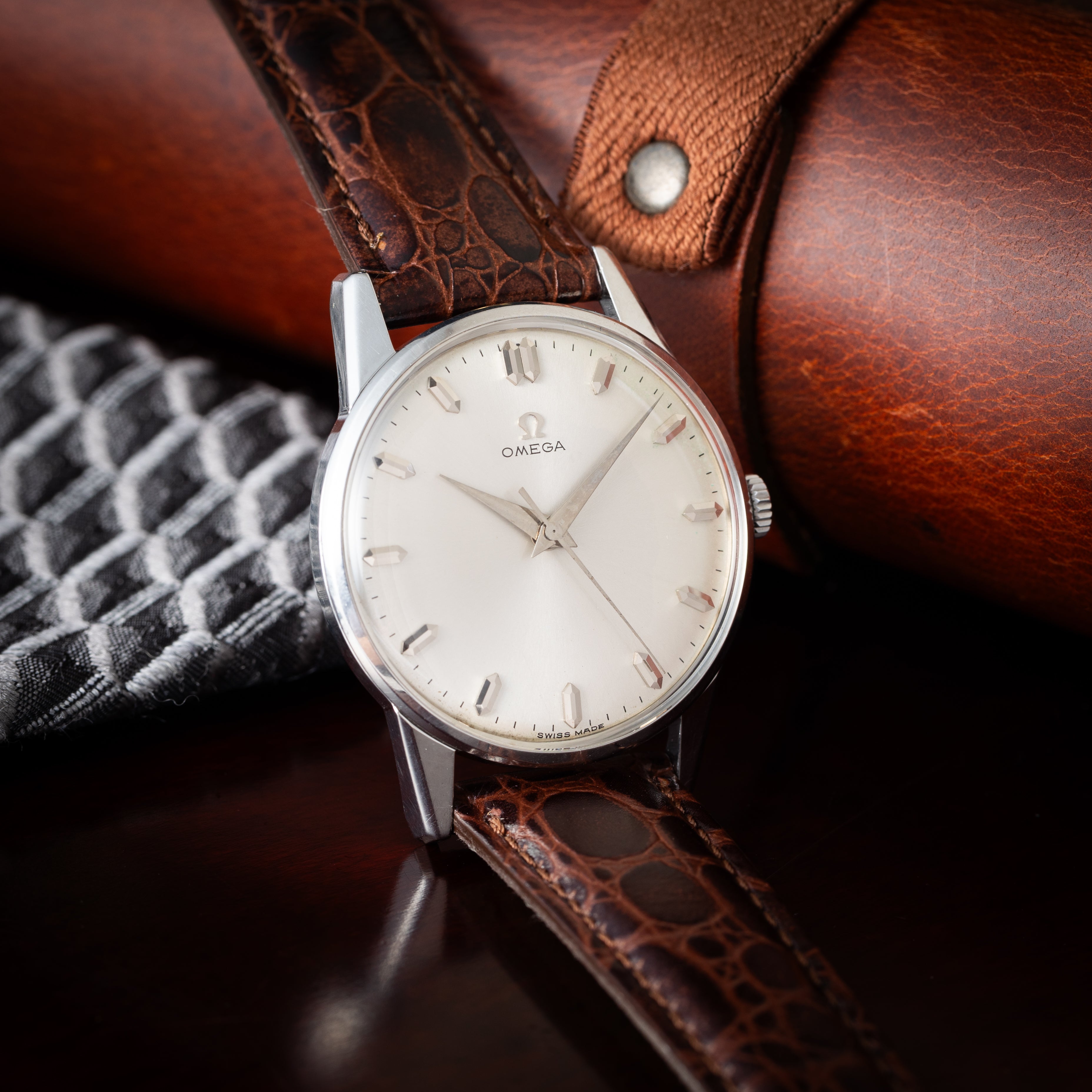 オメガ 30mmキャリバー 1961年製 Cal.285 手巻き ラウンド 3針