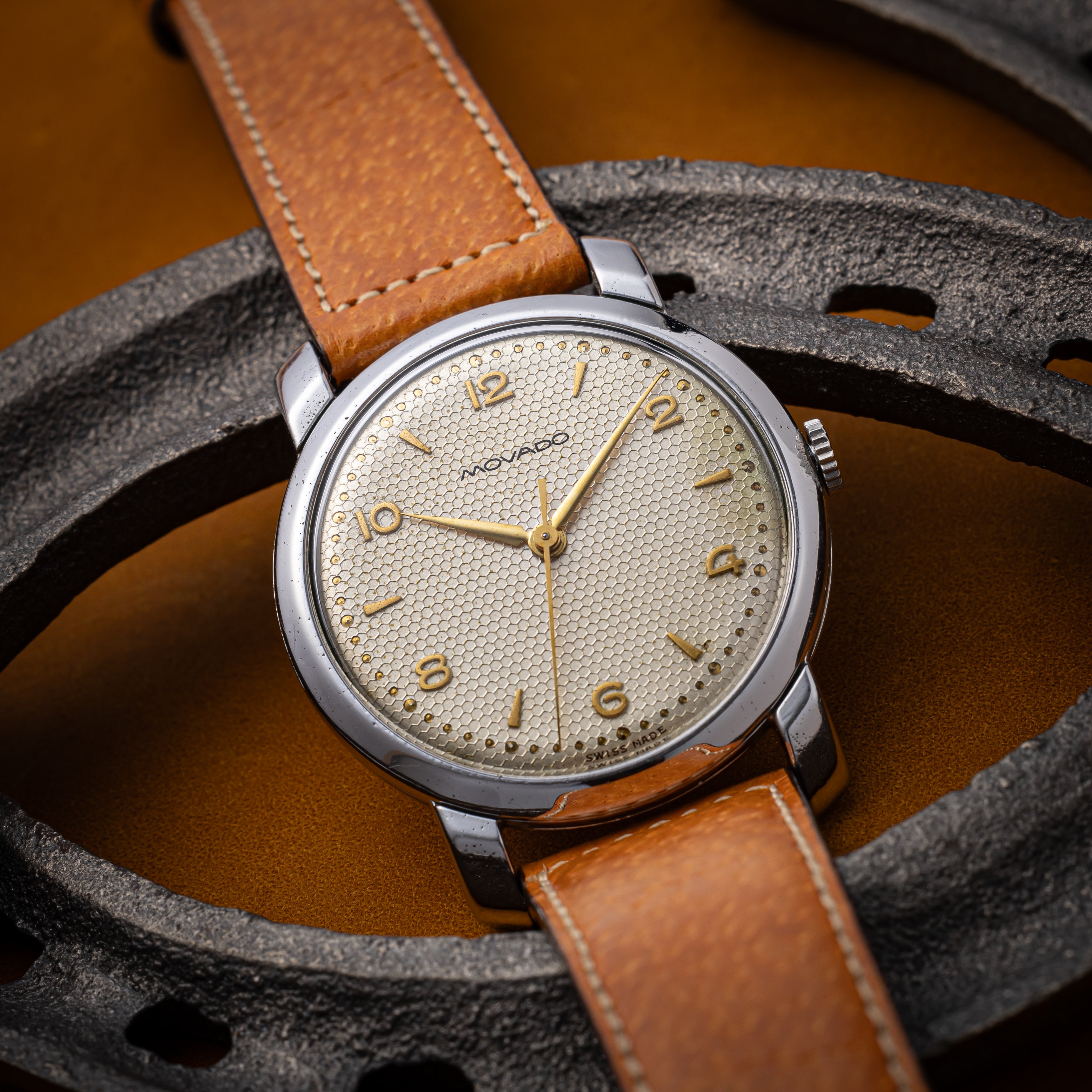 モバード ギョウシュダイヤル 手巻き 1950年代製 Ref.38257