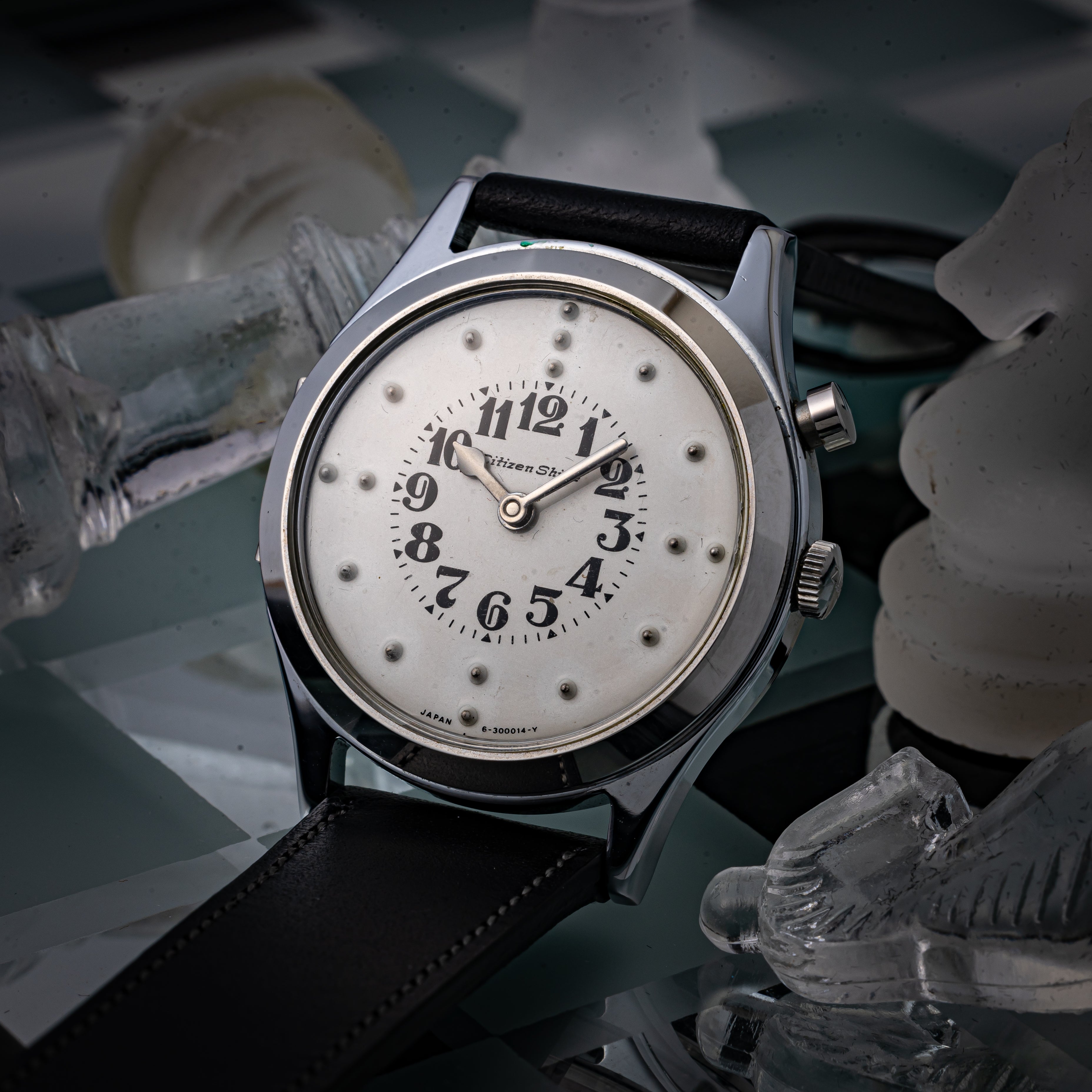 シチズン 国産初の視覚障害者対応腕時計 シャイン 1964年製