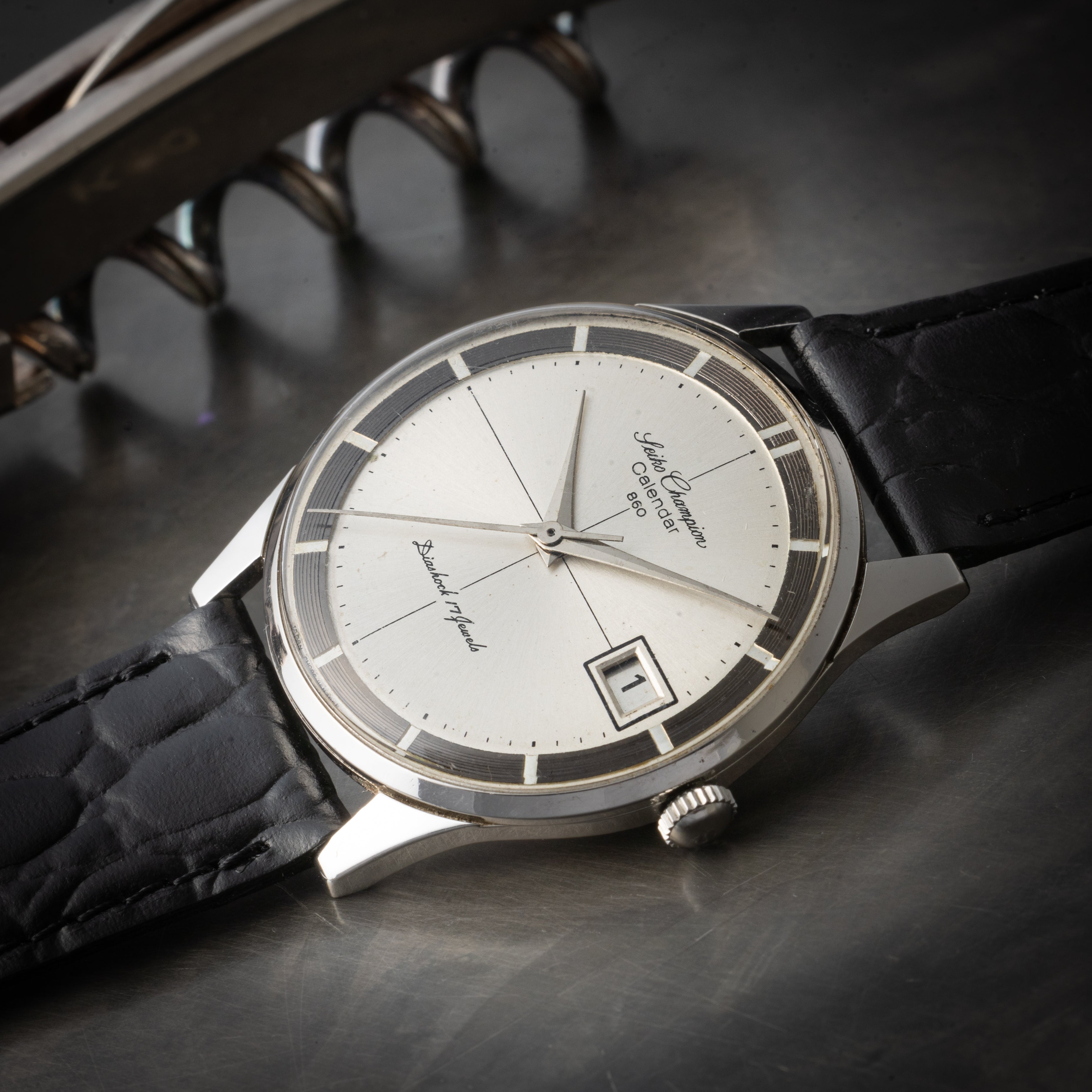 セイコー チャンピオンカレンダー 1963年製 ツートンダイヤル