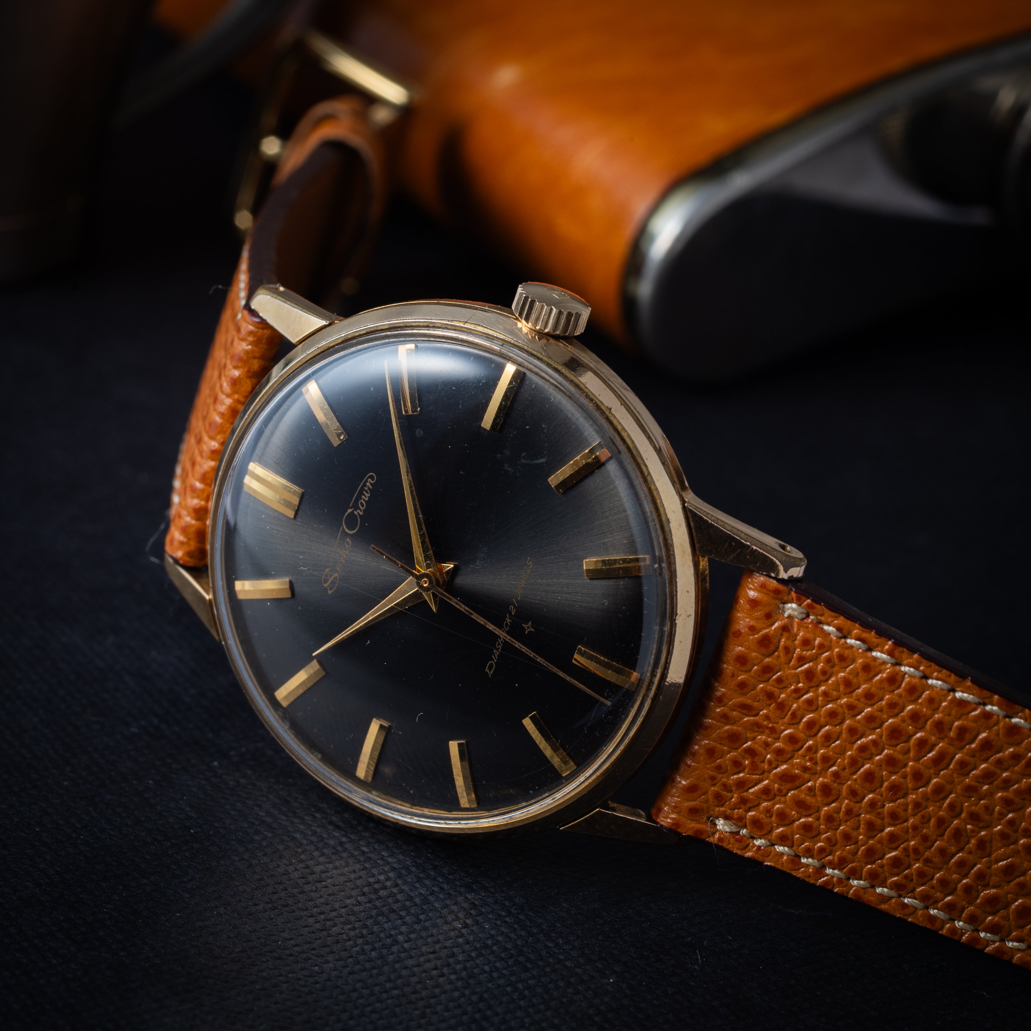 セイコー 12型クラウン 1964年製 Cal.560 金張り 手巻き