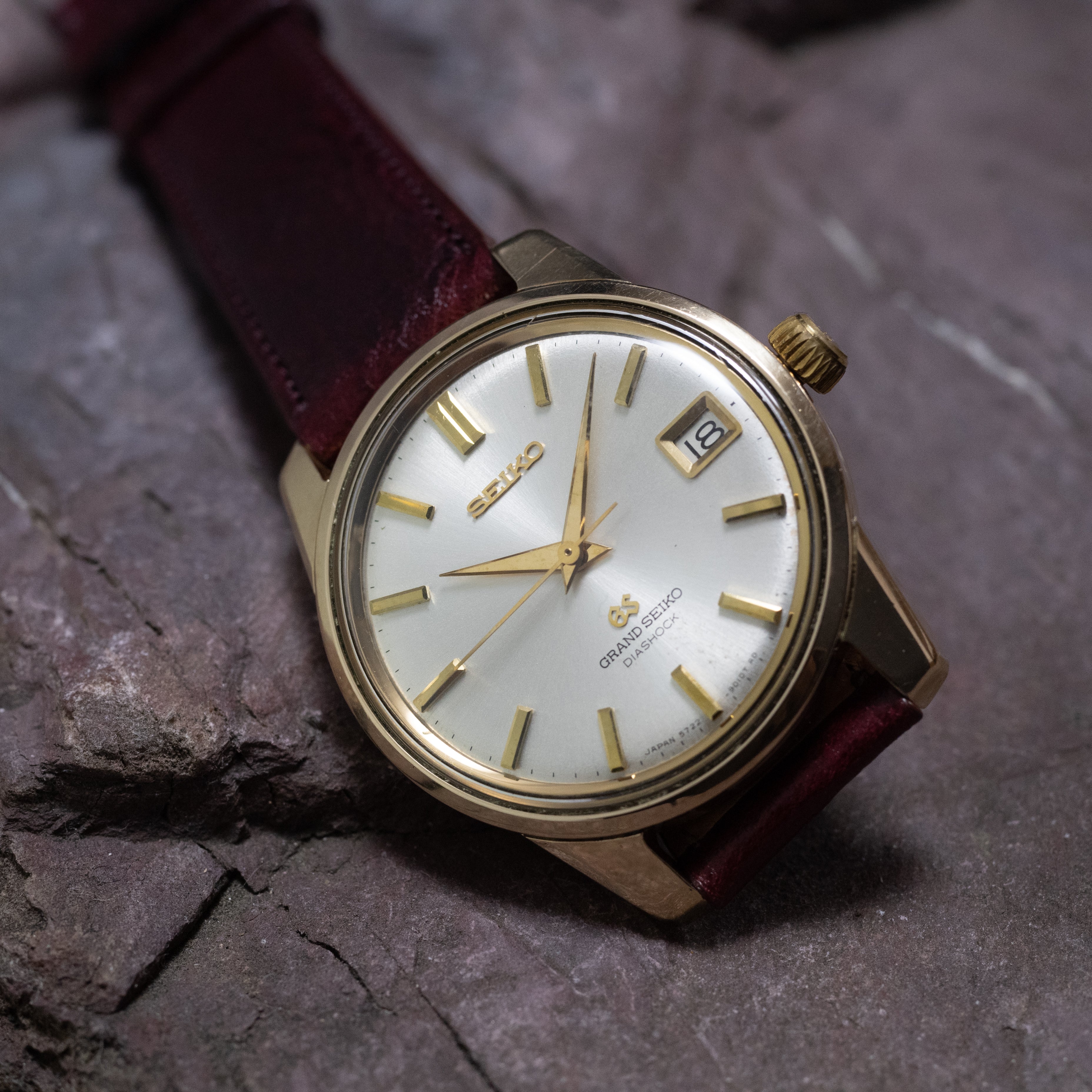 グランドセイコー セカンド 金張り 箱付き 1967年製