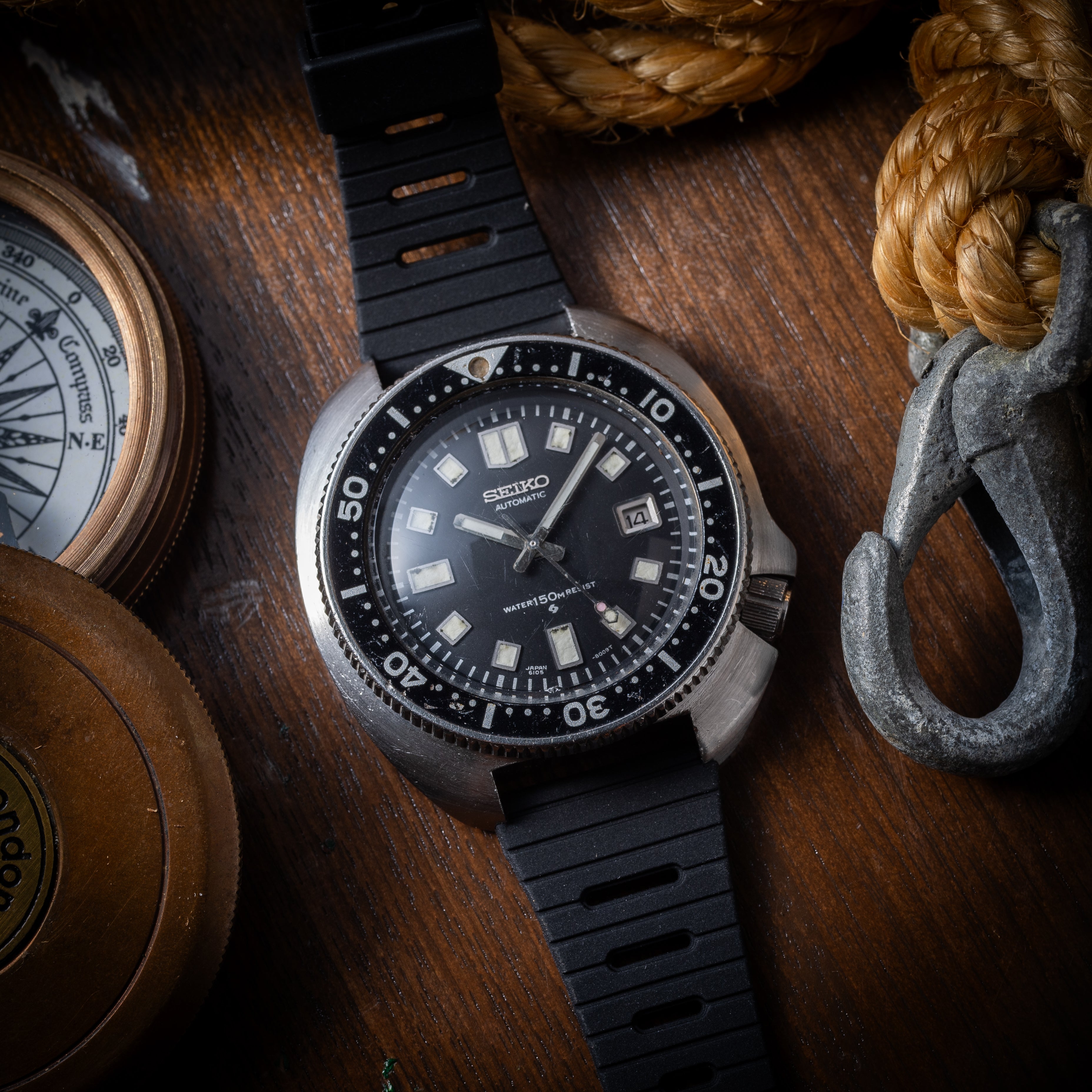 セイコー ウエムラダイバー 1973年製 150ｍダイバー 2nd 後期