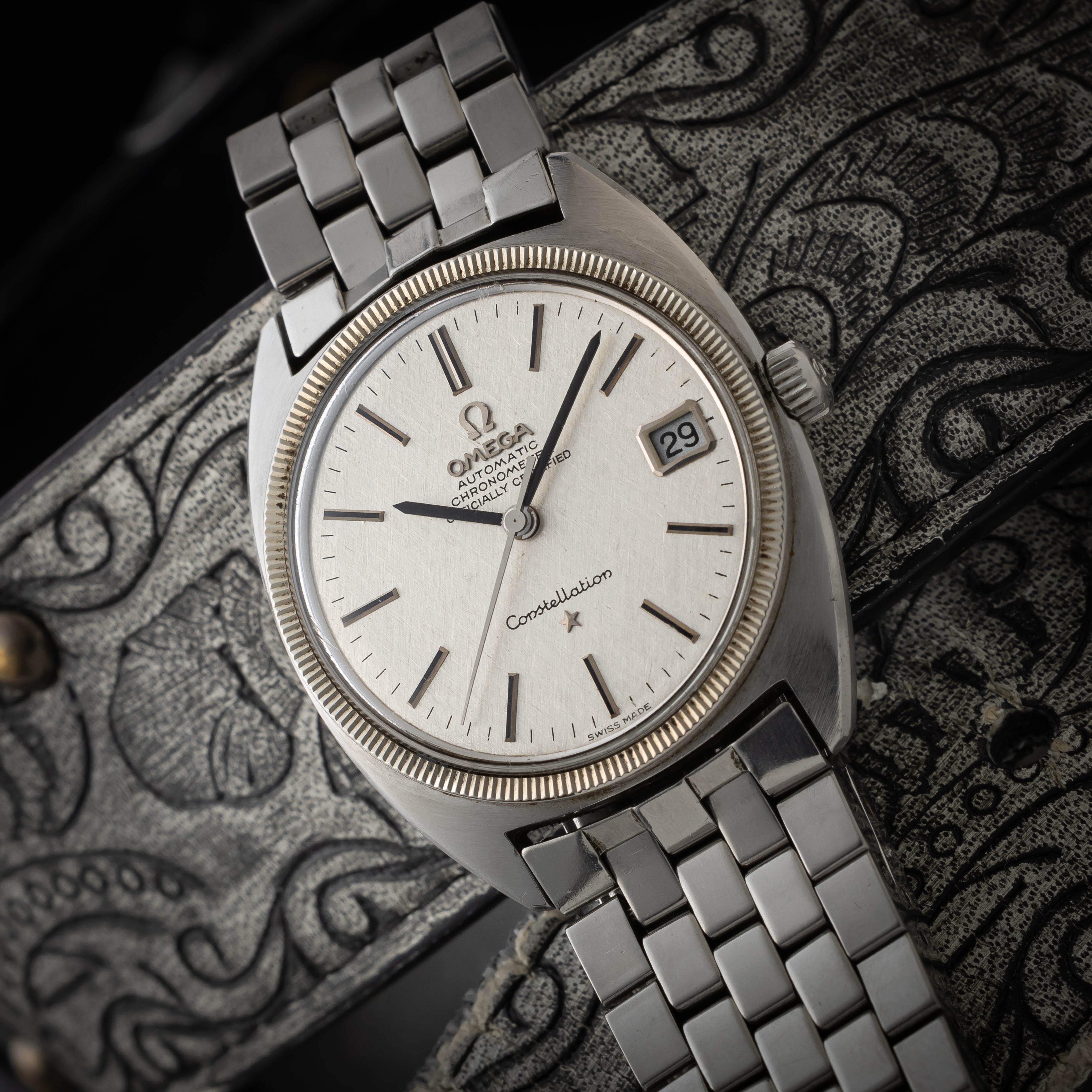 オメガ コンステレーションCライン ジェンタデザイン 純正ブレス 1967年製