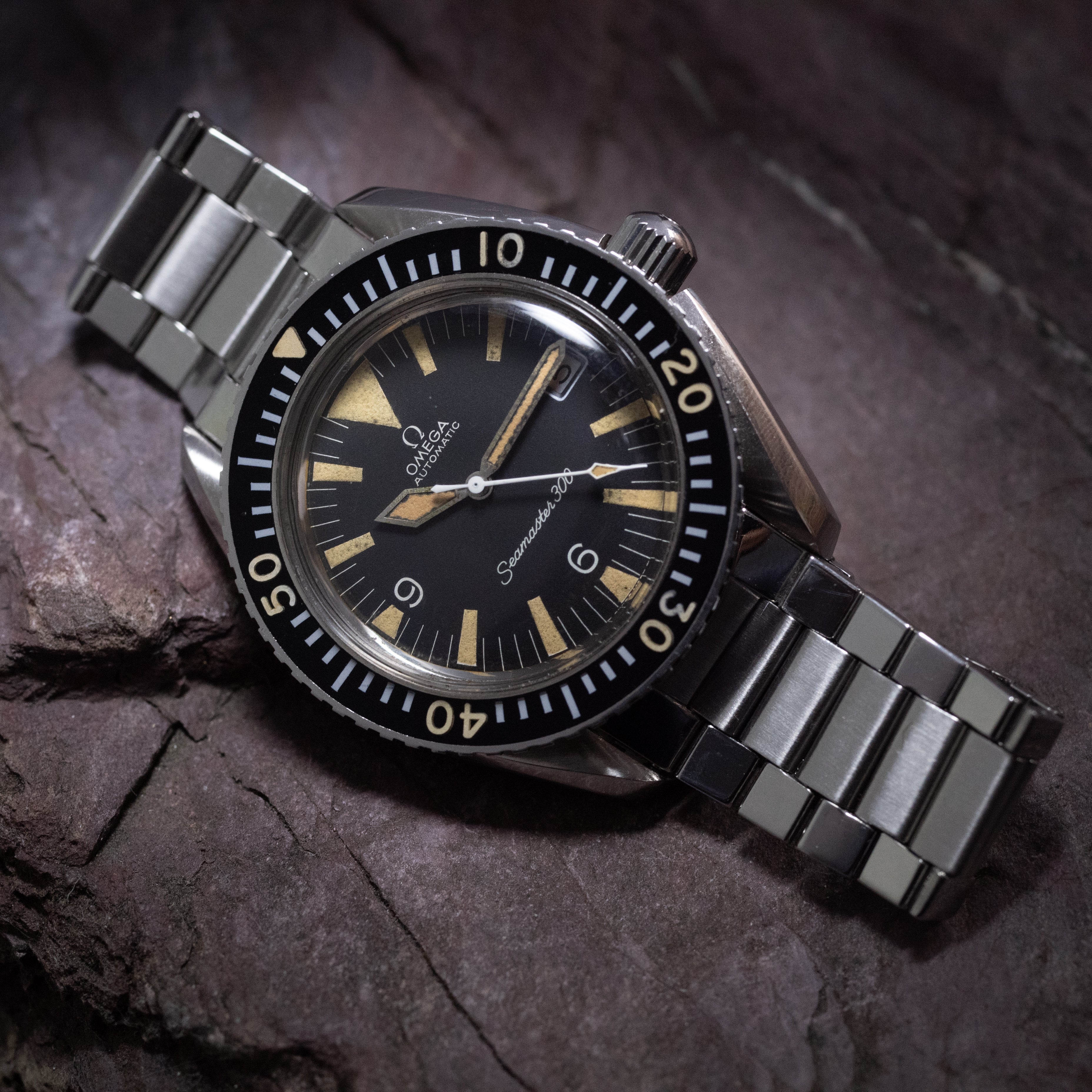 オメガ シーマスター300 166.024 アーカイブ付き 1968年製