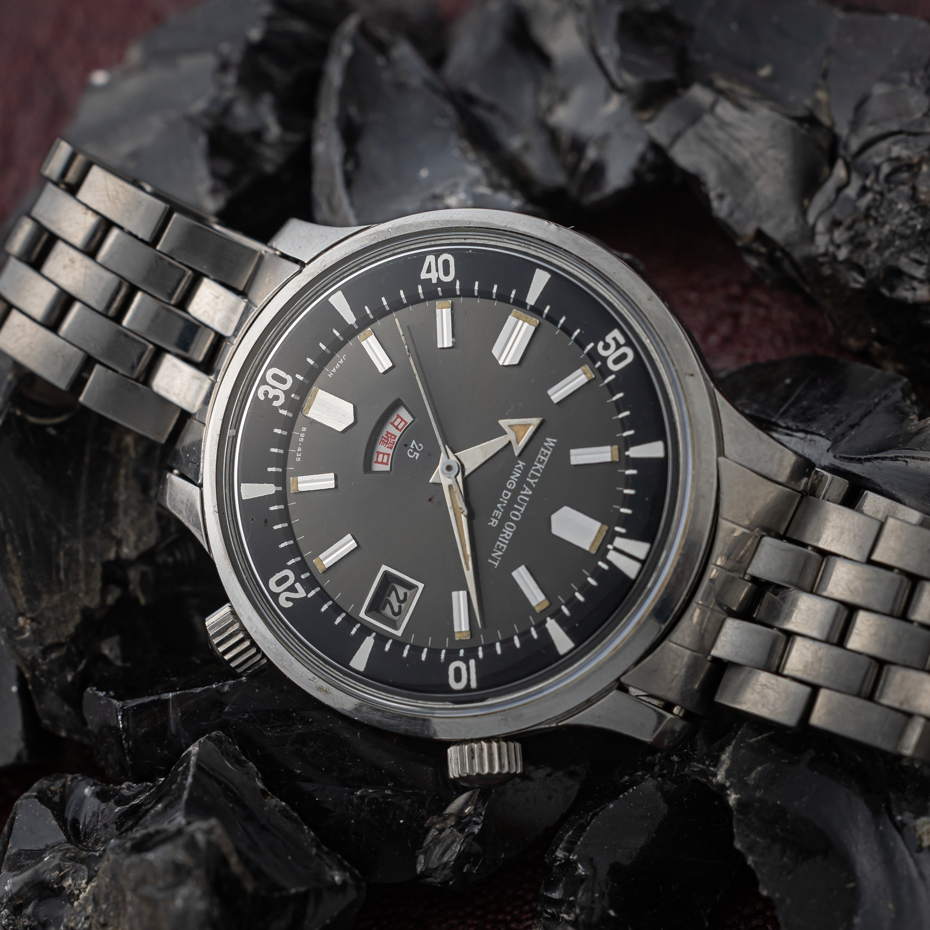 オリエント キングダイバー 1960年代 アローハンド 42㎜ビッグケース Ref.T19410