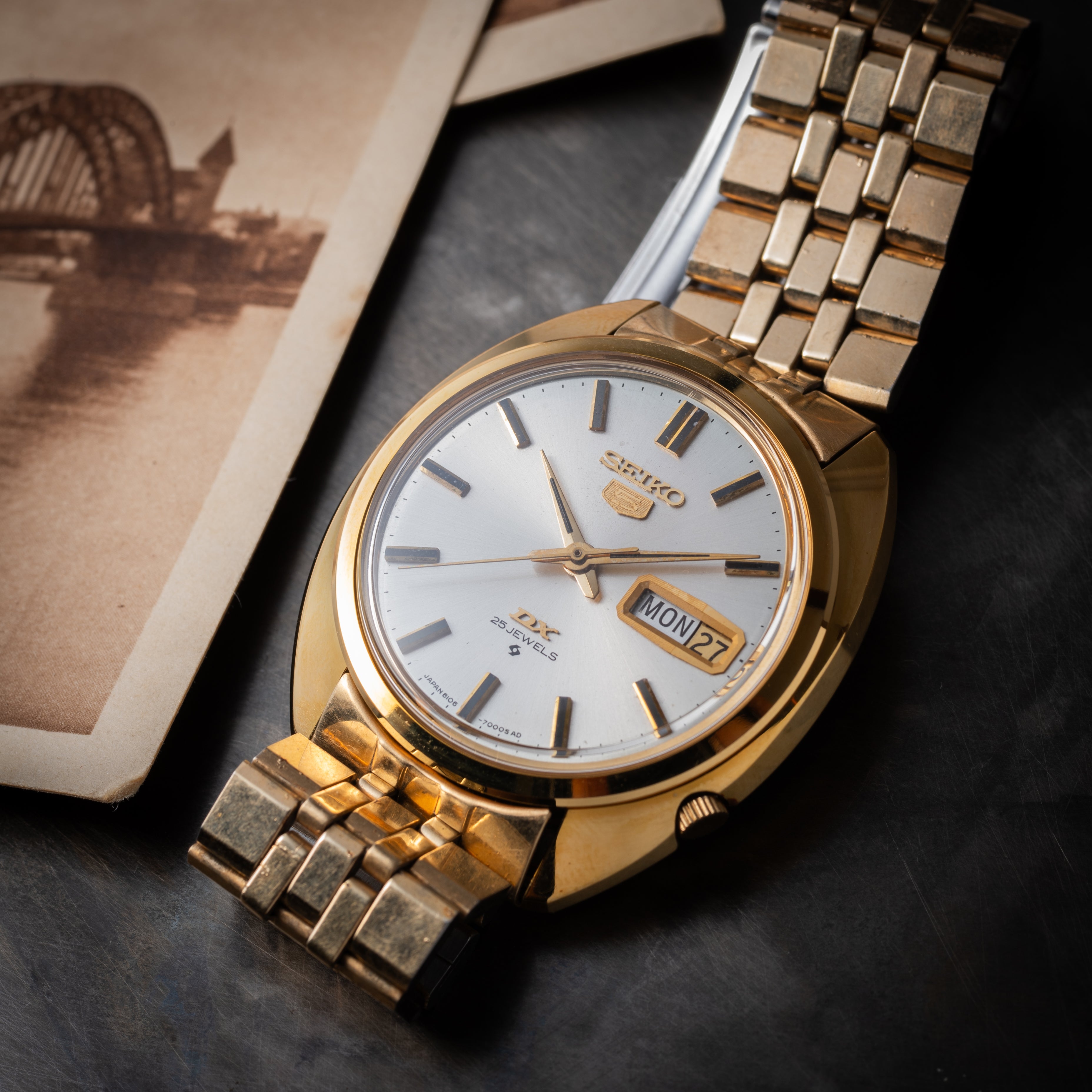 セイコー ファイブDX 未使用品 箱 説明書付 1968年製 6106‐7000