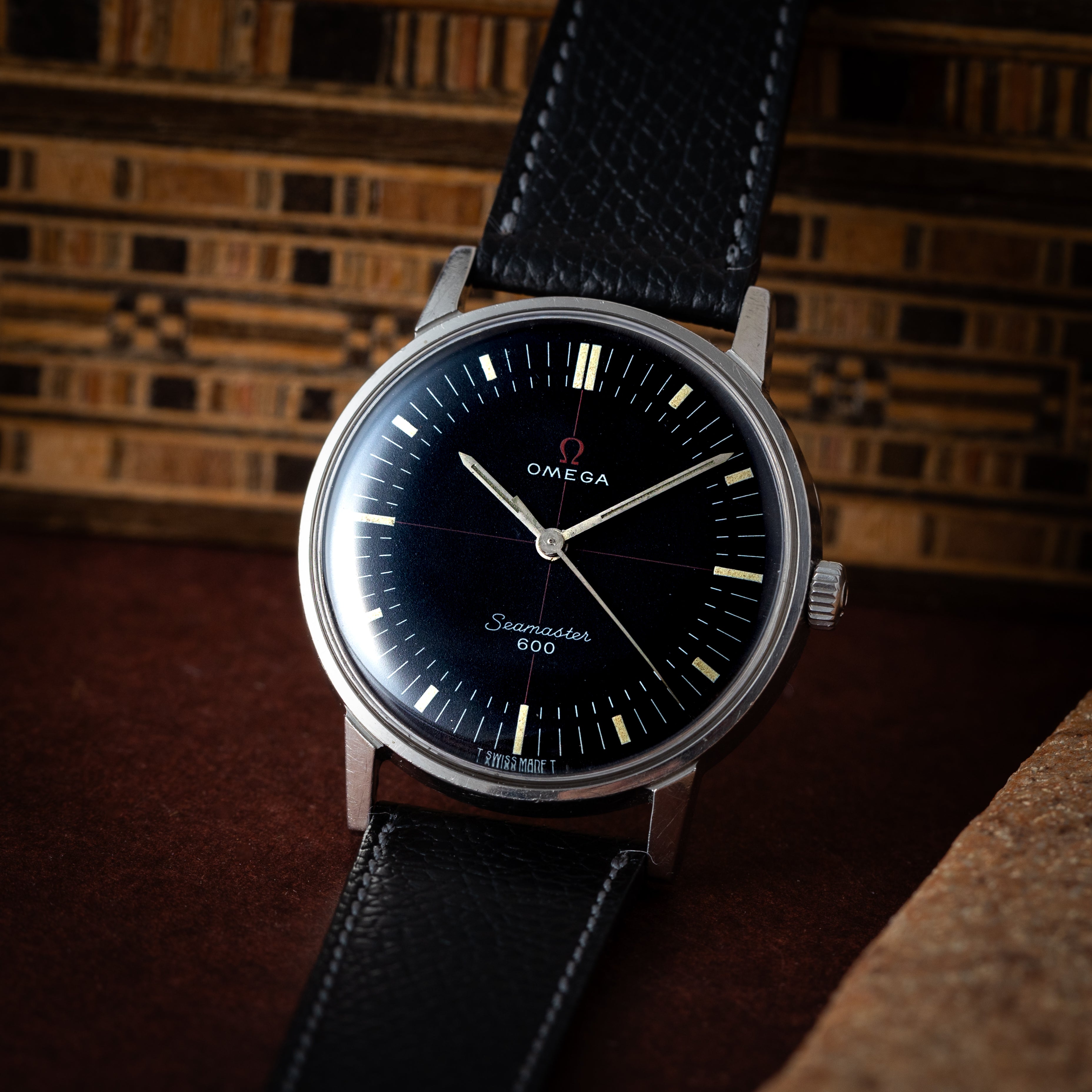 オメガ シーマスター 600 テクニカルダイヤル 1965年製 手巻き Ref.135.012