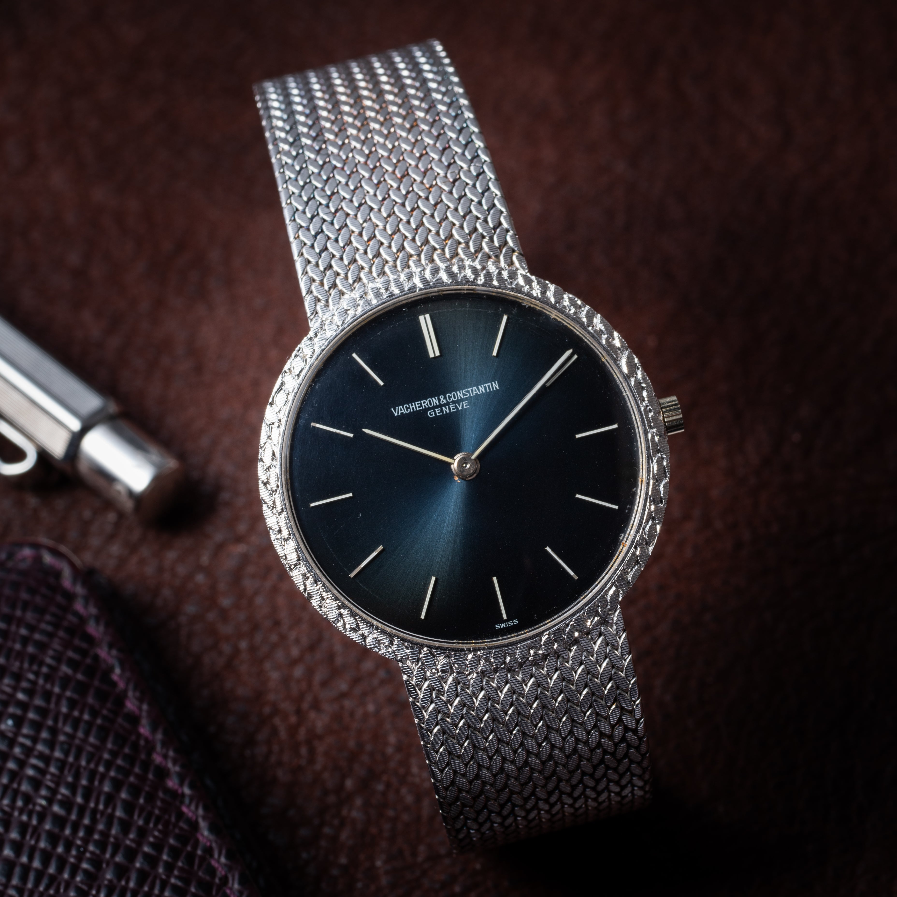 バシュロンコンスタンタン 1970年代製 パトリモニー 18金無垢ホワイトゴールドケース