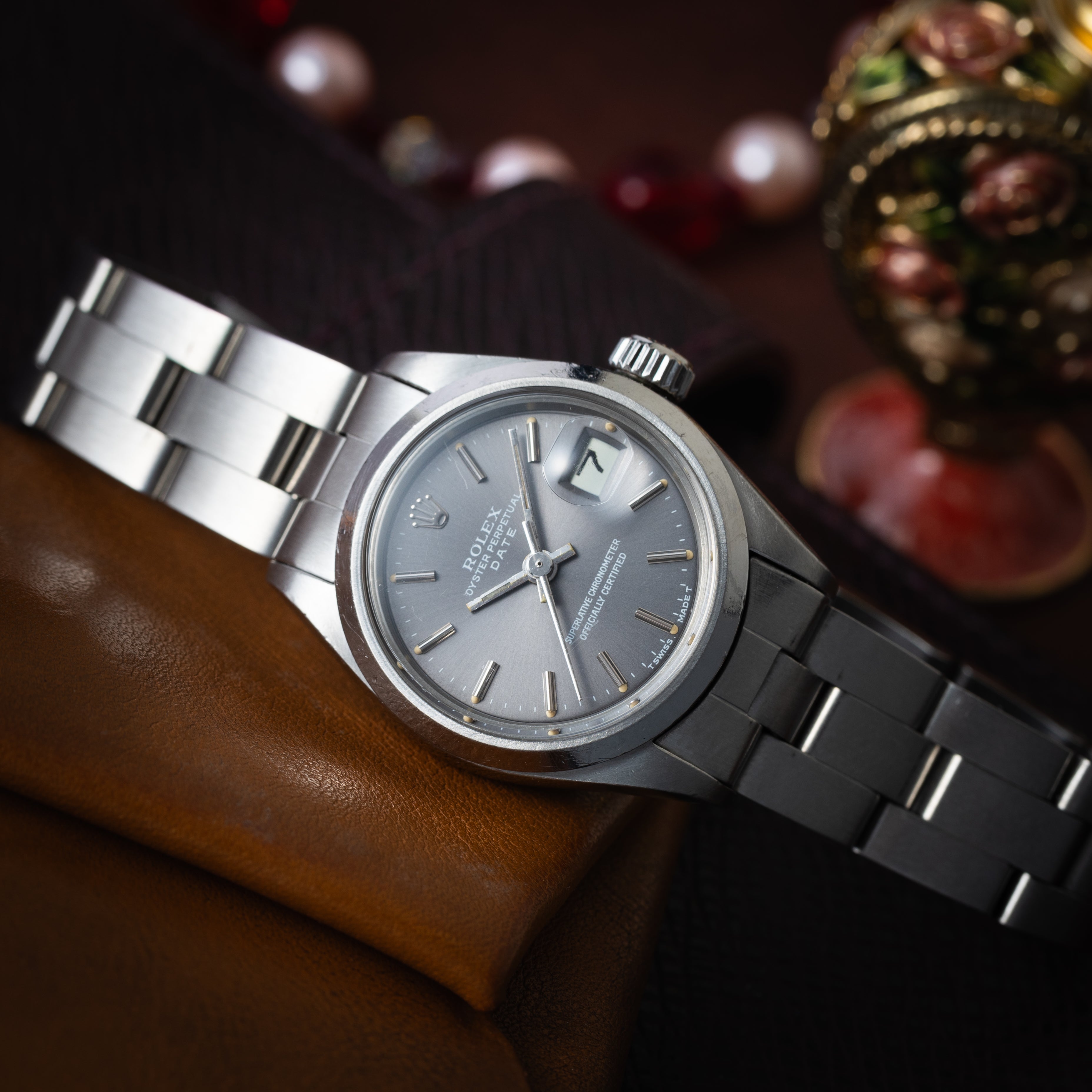 ロレックス レディース 1973年製 オイスターパーペチュアルデイト Ref.6917