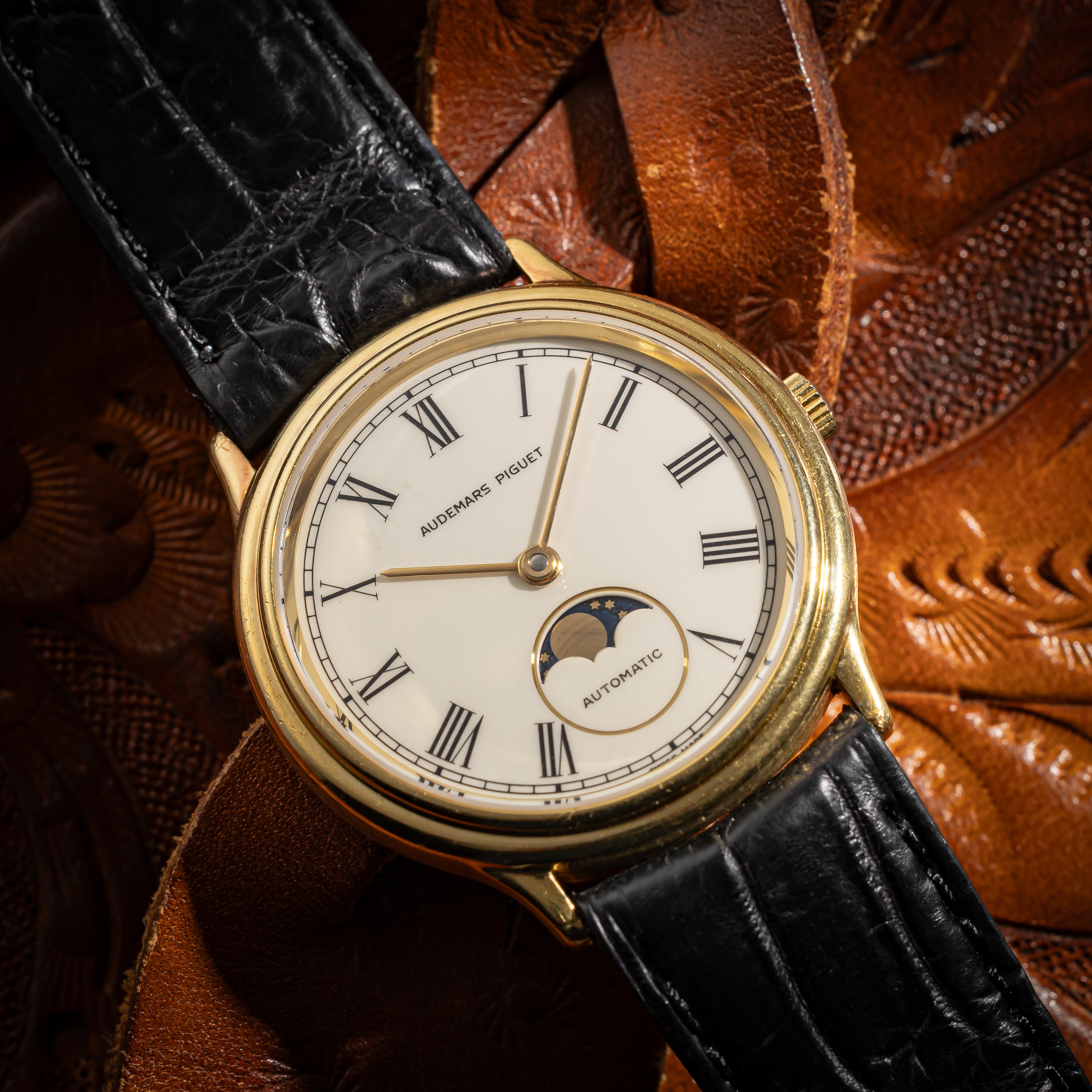 オーデマ・ピゲ ムーンフェイズオートマチック 1990年代製 18KYG