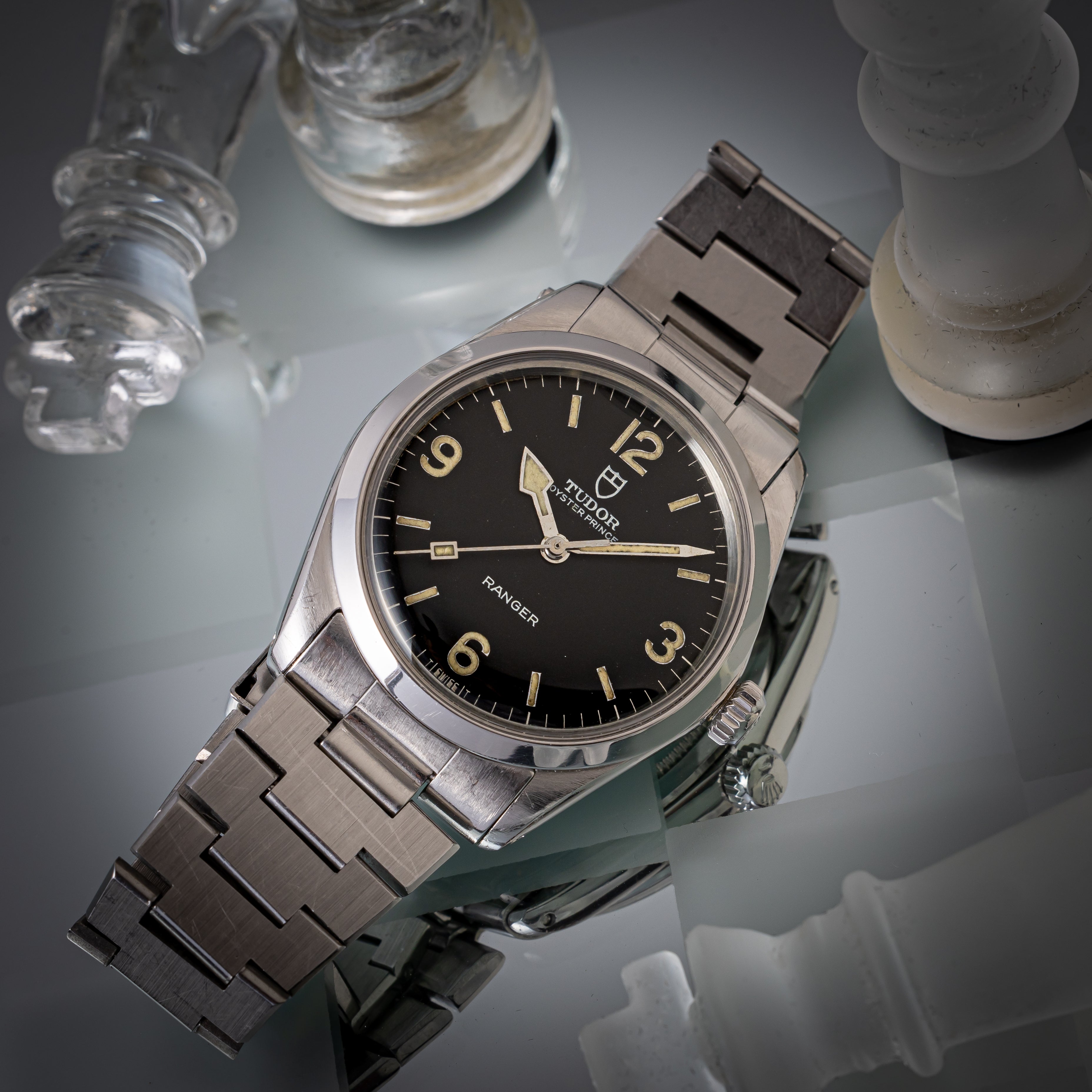 チューダー 盾レンジャー Ref.7995/0 ジャパンブレス付き 1966年製