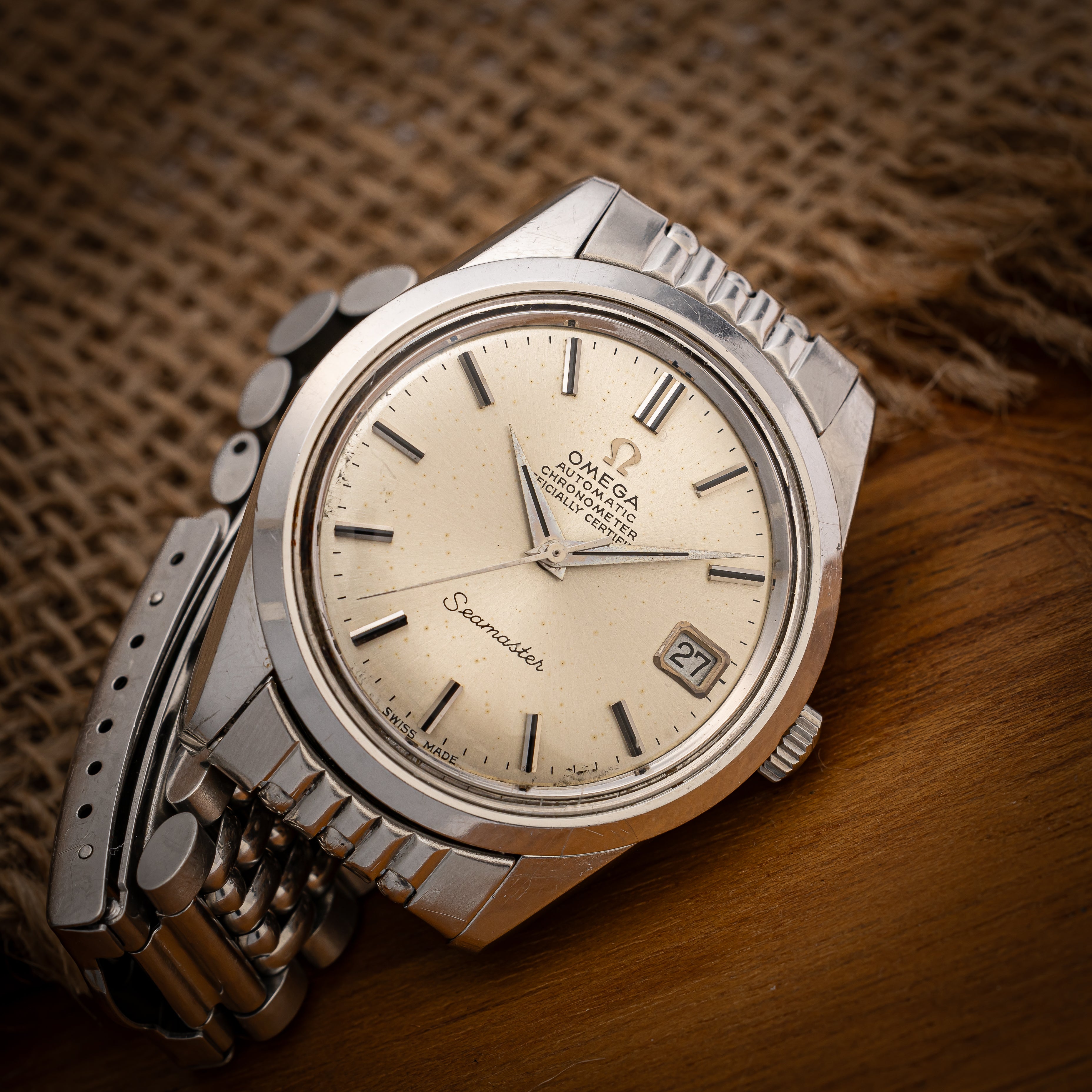 オメガ シーマスター 1969年製 Ref.168.024 ブレス付き