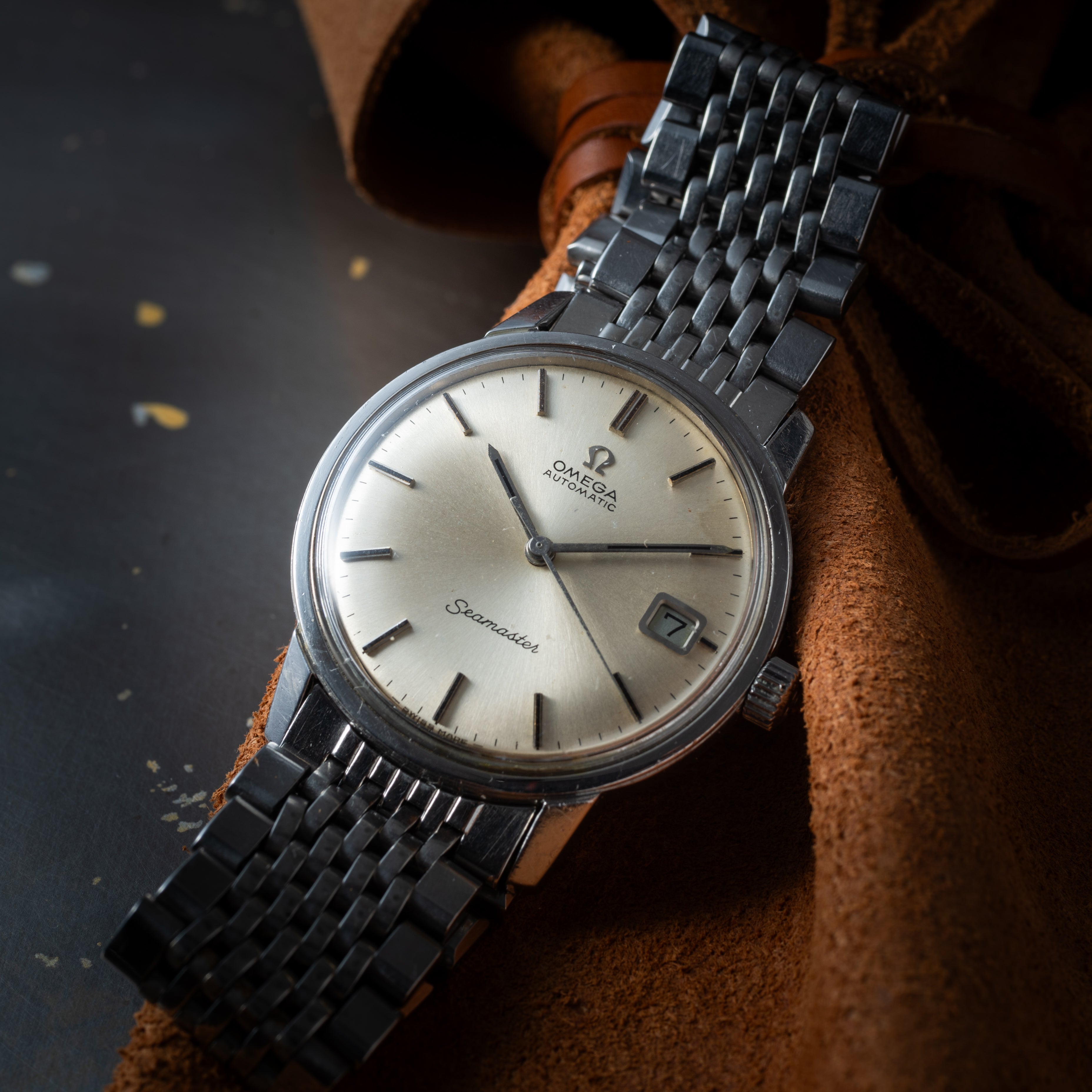 オメガ シーマスター 1969年製 ステンレス 自動巻き 純正ブレスレット