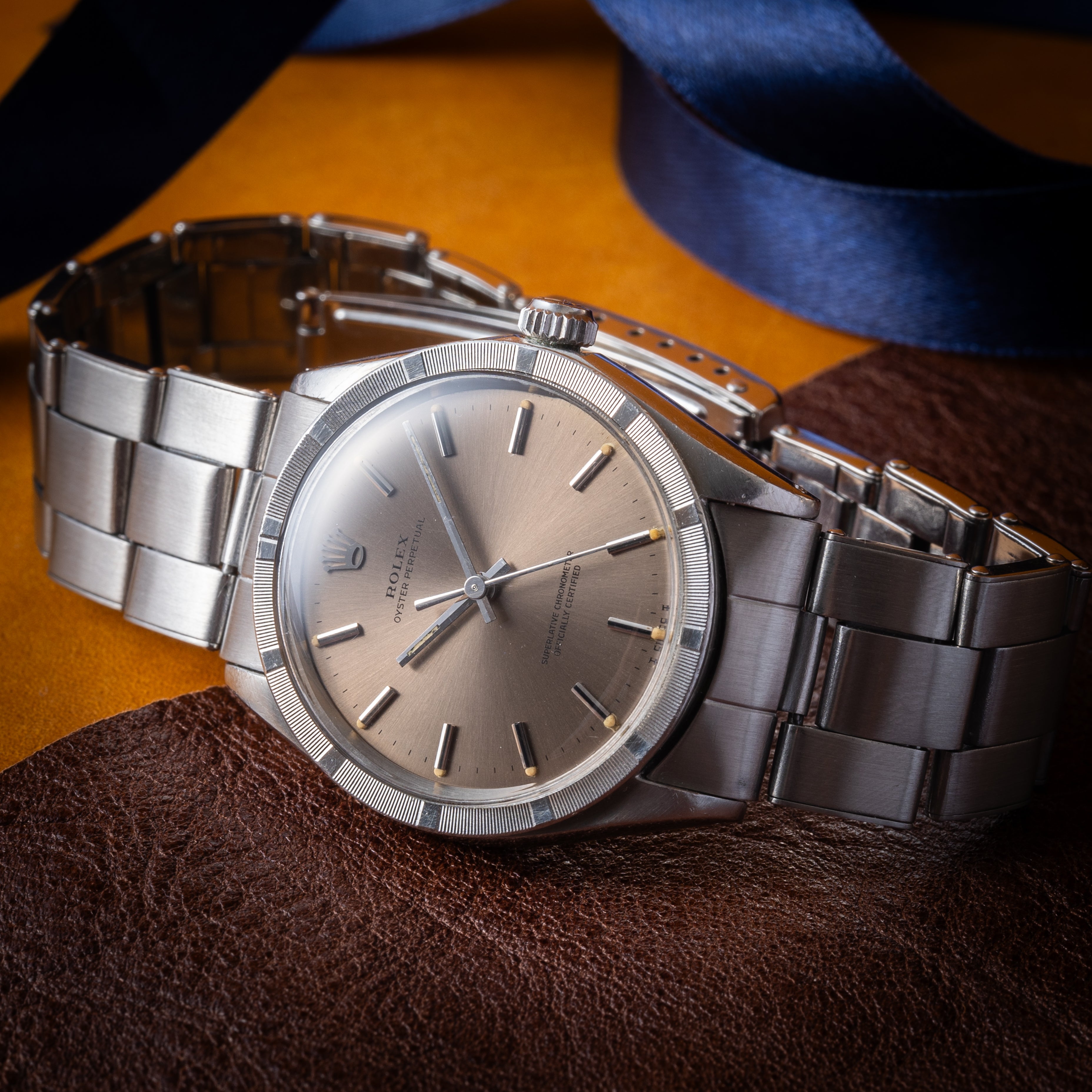 ロレックス オイスターパーペチュアル 1969年製 ノンデイト Ref.1007 グレーダイヤル