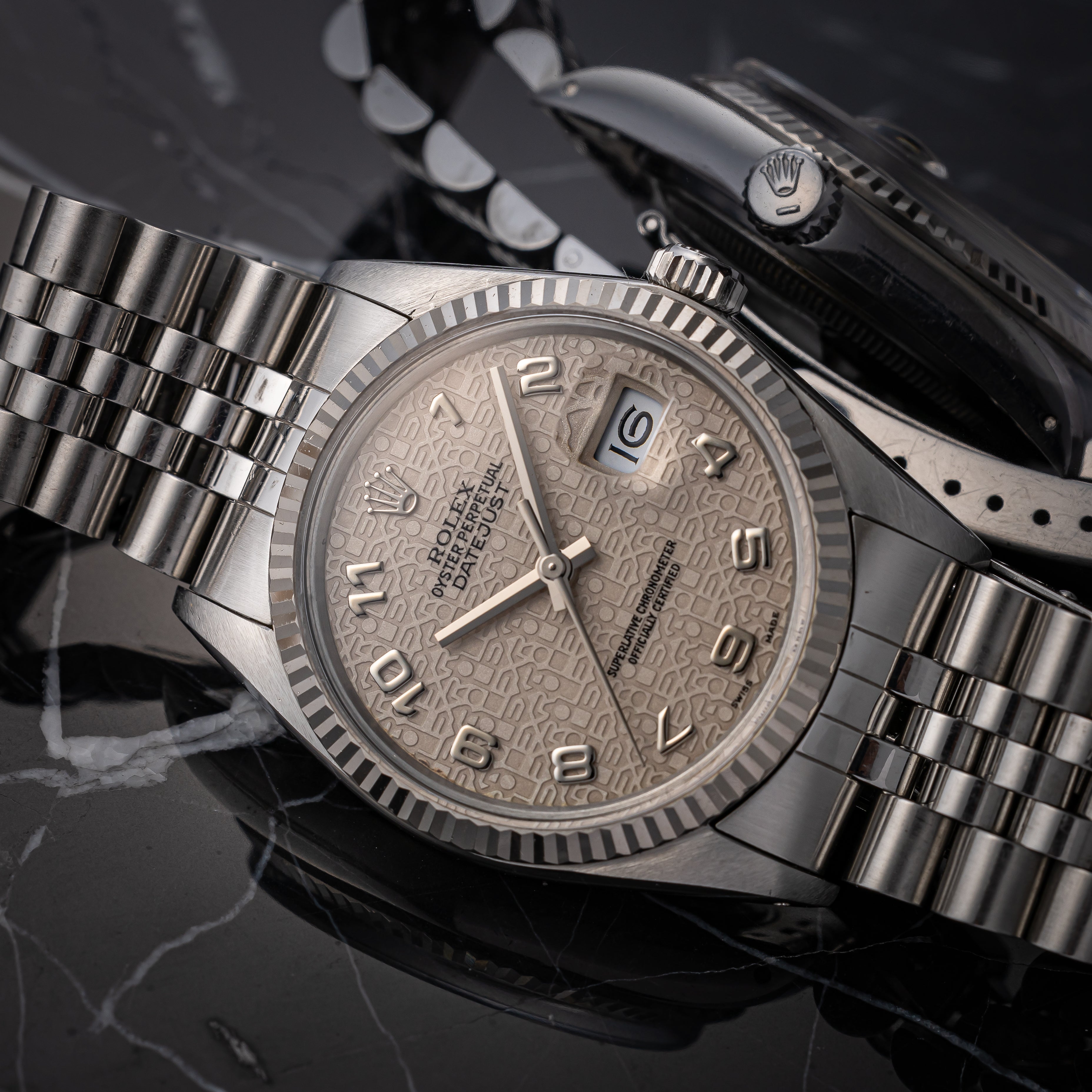 ロレックス デイトジャスト 1985年製 Ref.16014 コンピューターダイヤル