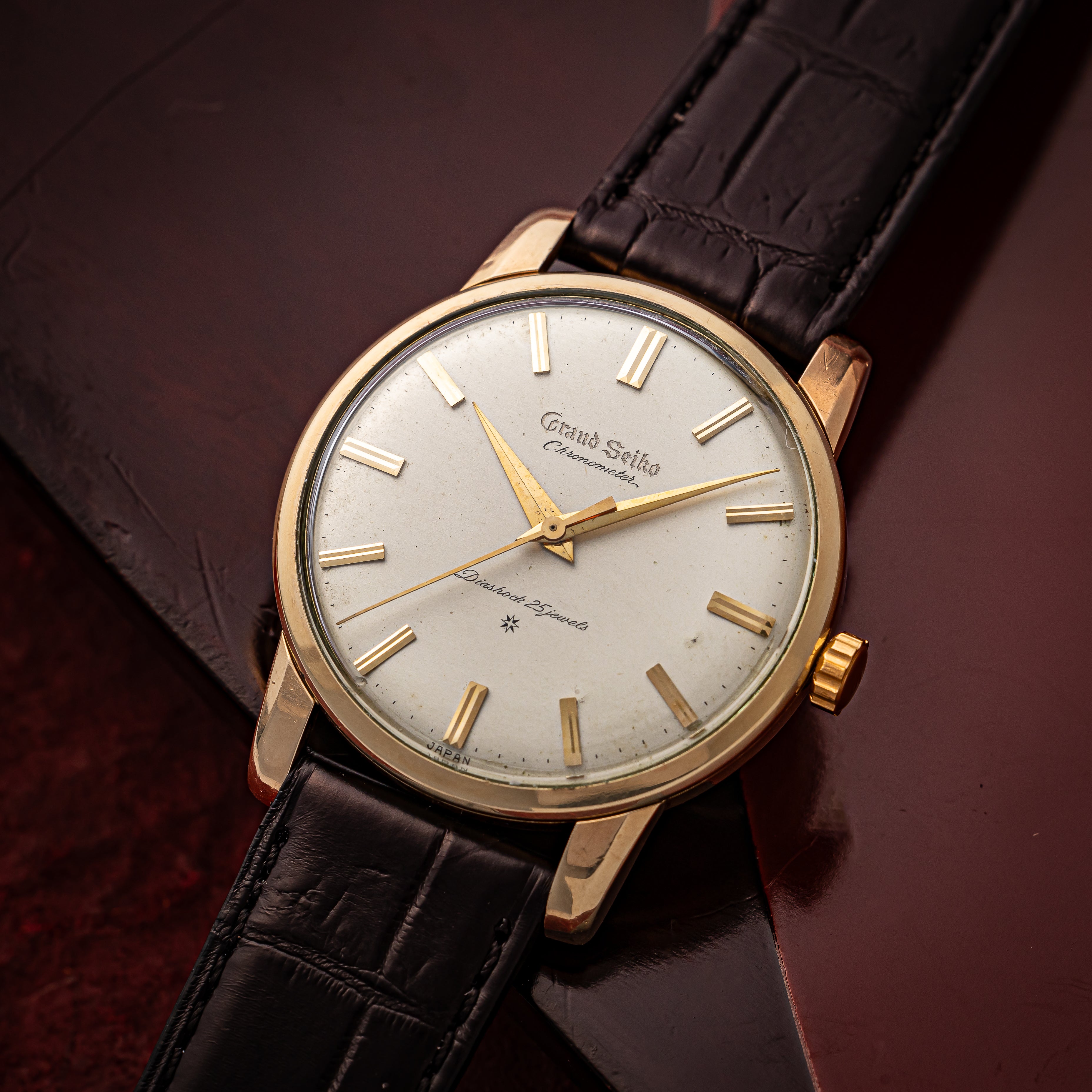 セイコー グランドセイコー1st 彫り文字盤 1961年製