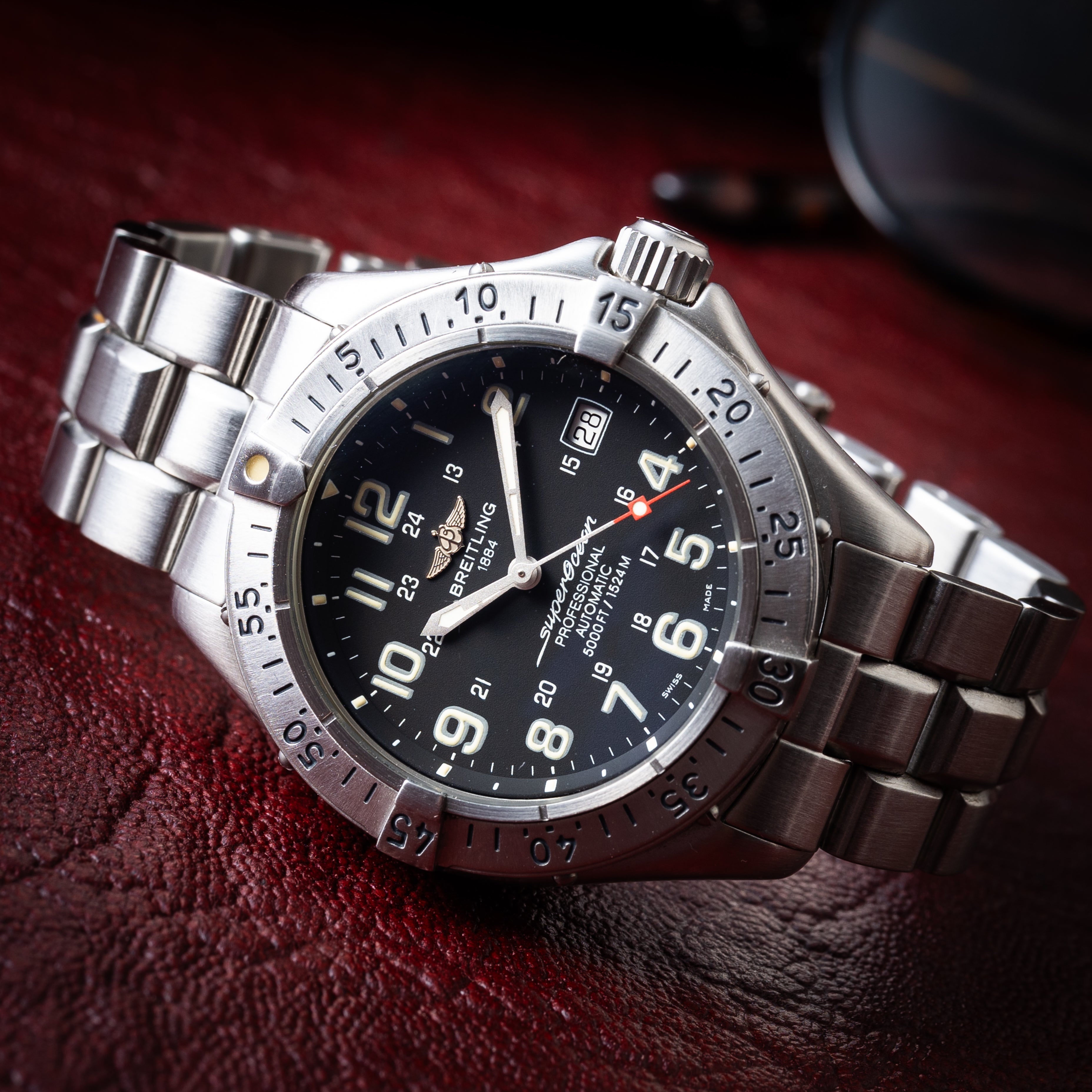 ブライトリング スーパーオーシャン デイト A17045 自動巻き