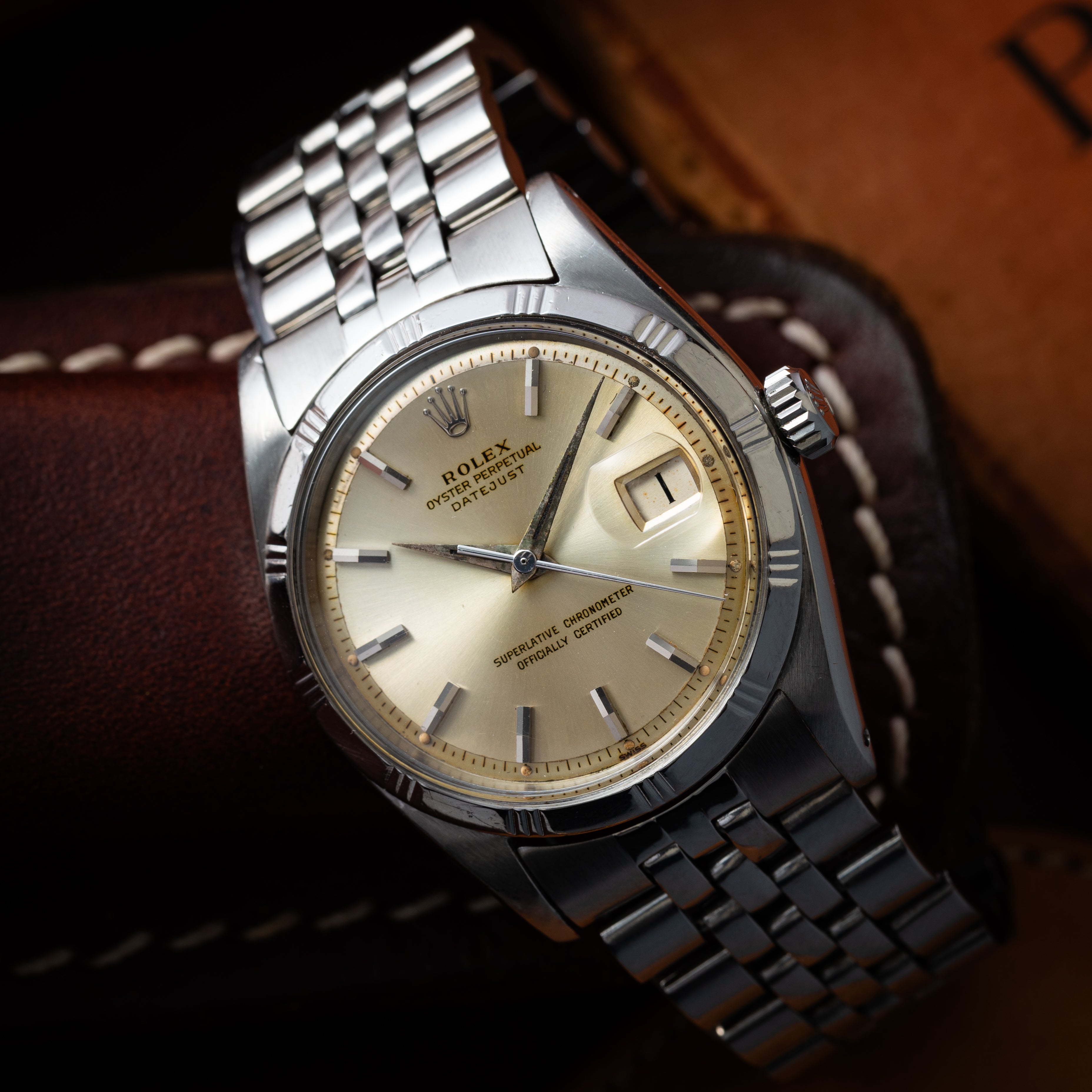 ロレックス デイトジャスト 1960年製/昭和35年製 スリーテッドベゼル Ref.1603
