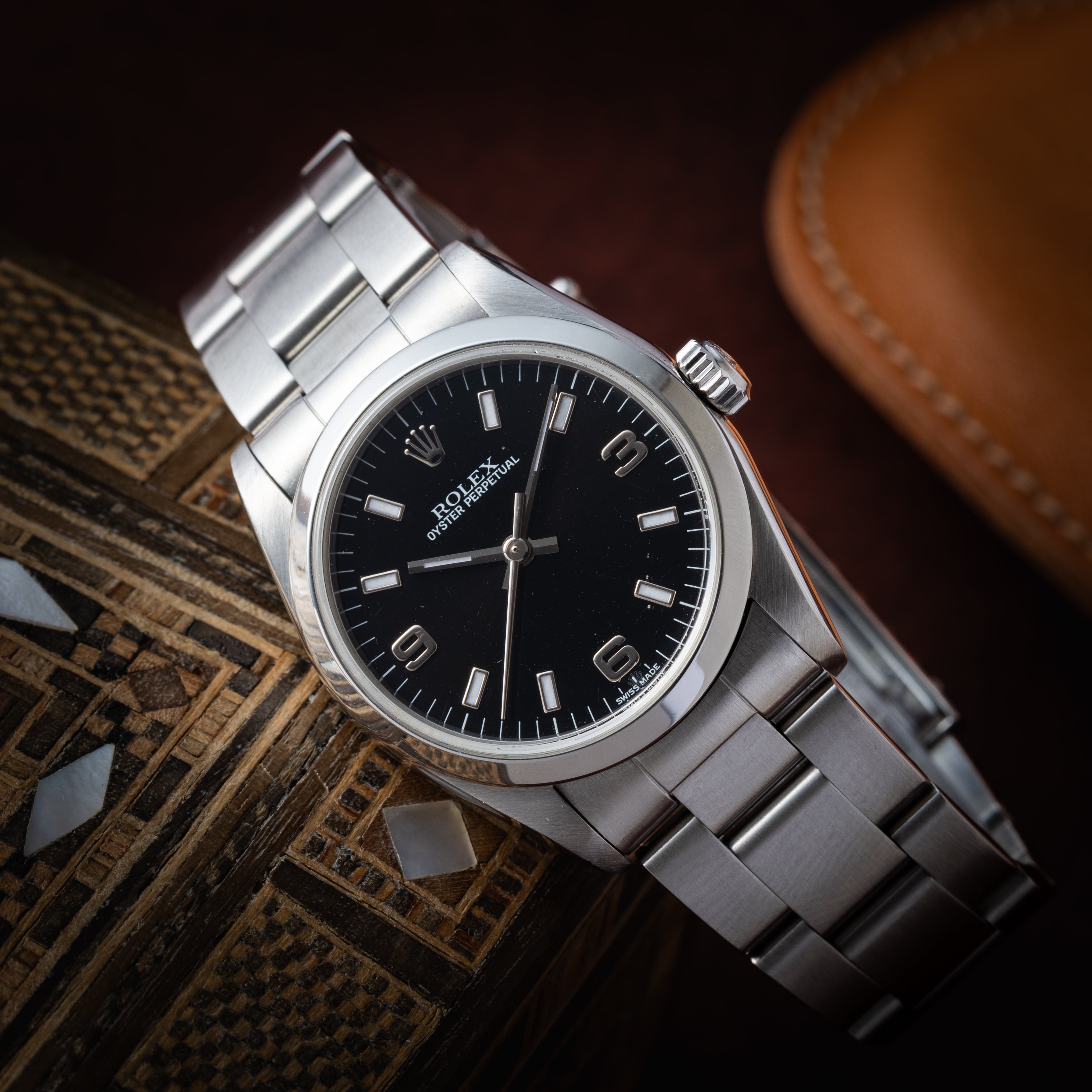 ロレックス 1999年製 オイスターパーペチュアル ボーイズ EX-Ⅰダイヤル Ref.77080 ギャラ付き