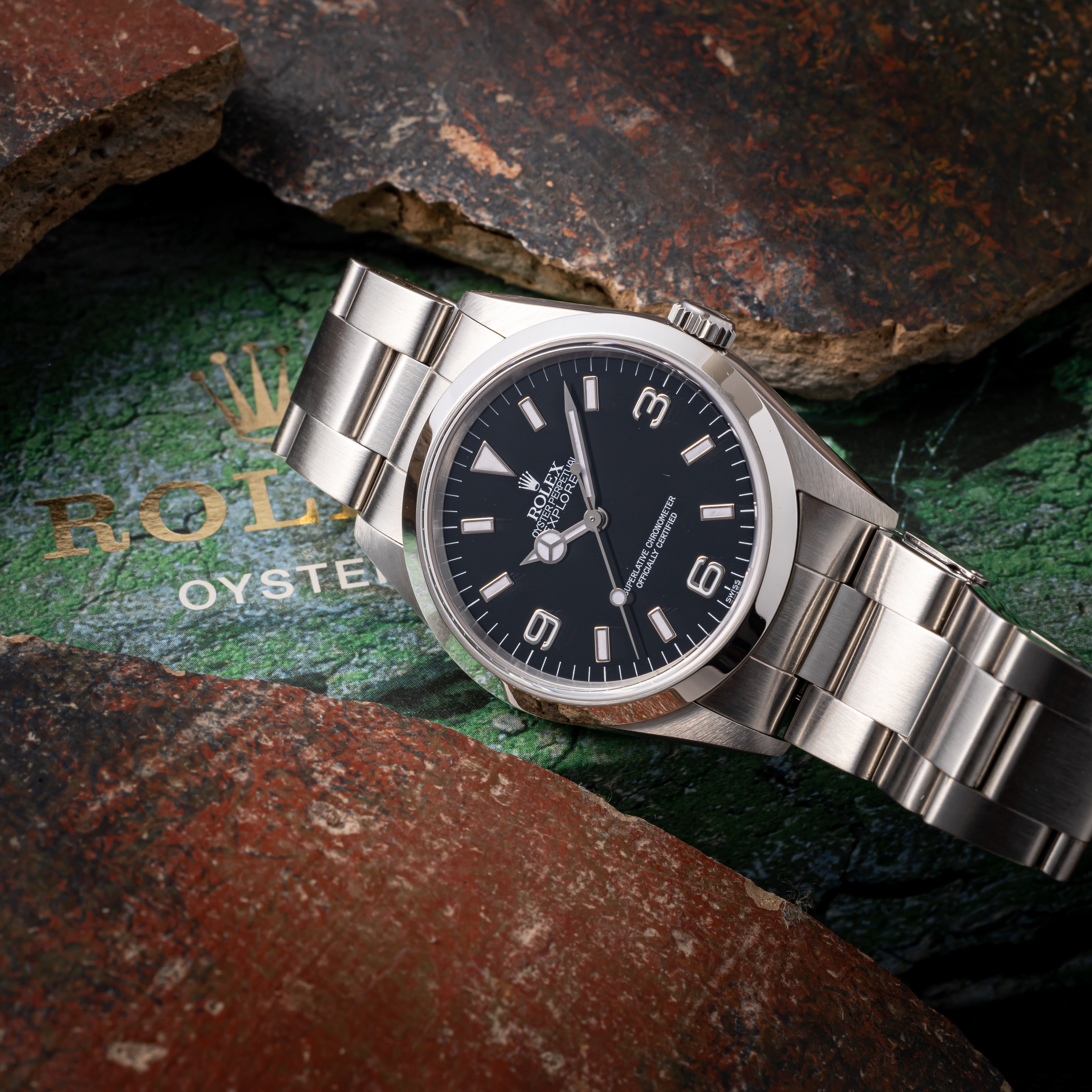 ロレックス EX-Ⅰ1999年製 Ref.14270 箱、ギャランティー、説明書、タグ、国際サービス保証書付き