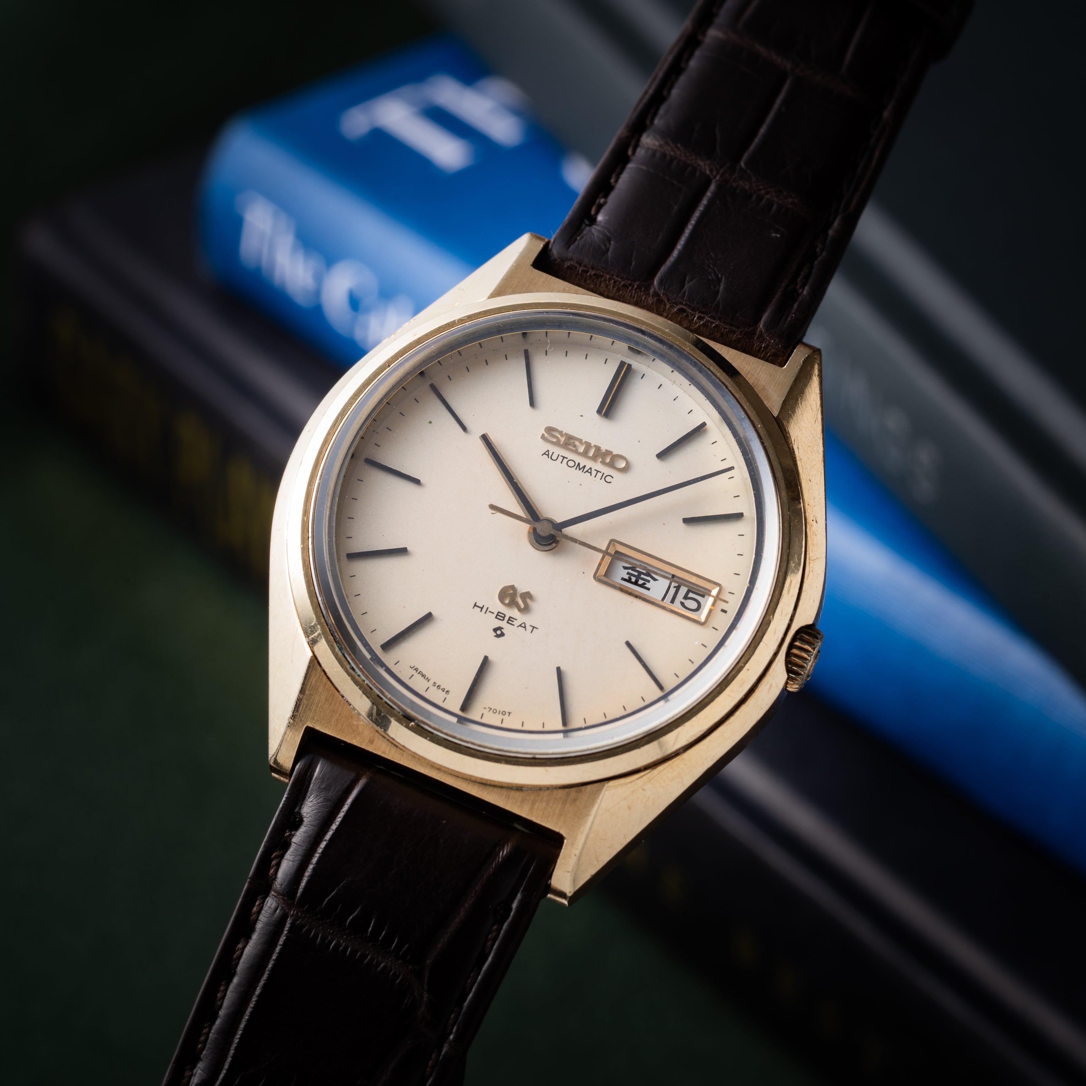 グランドセイコー 1971年製 Ref.5646-7010 56GS CAP GOLD デイデイト