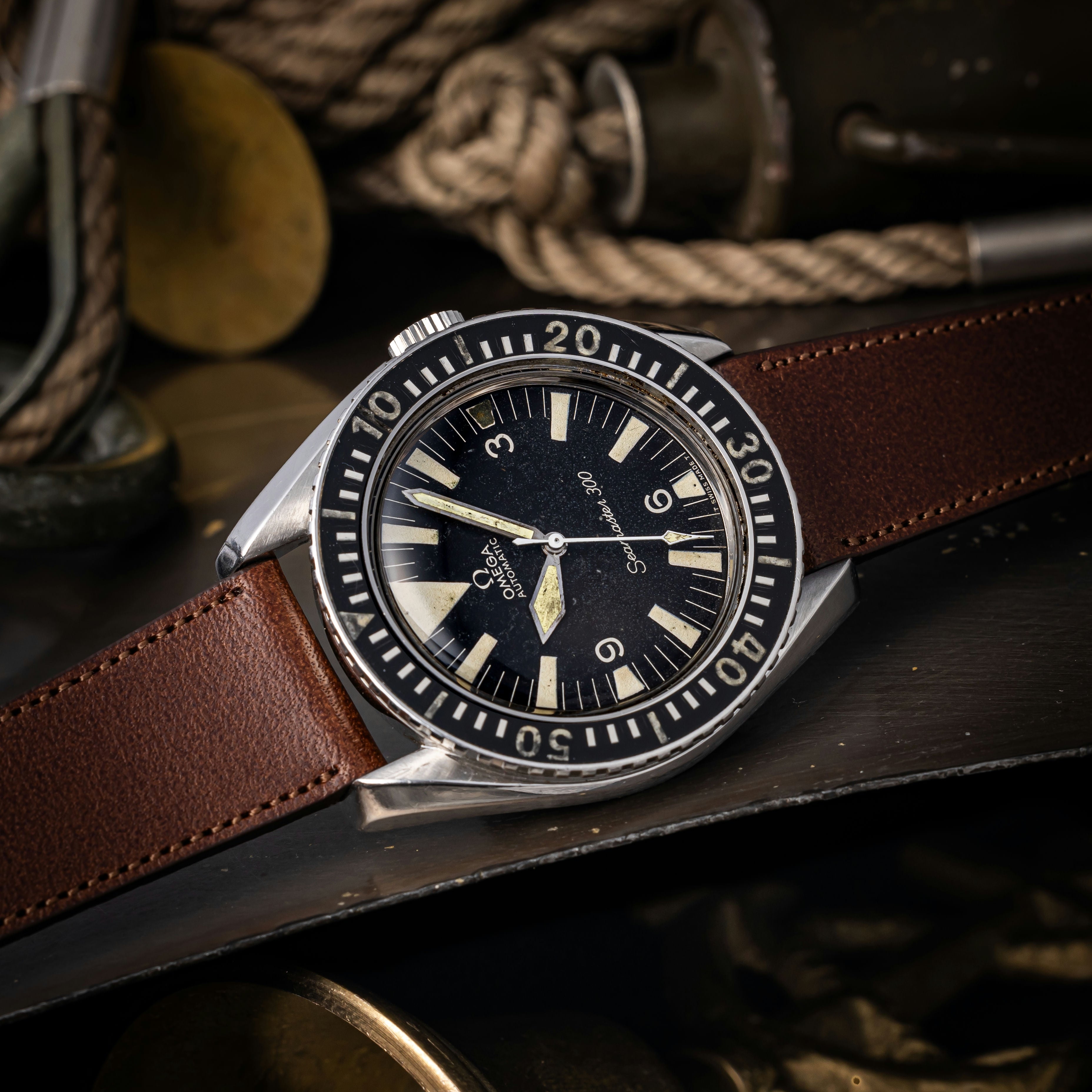 オメガ シーマスター 300 3rd ビッグトライアングル 1967年製 Ref.165.024