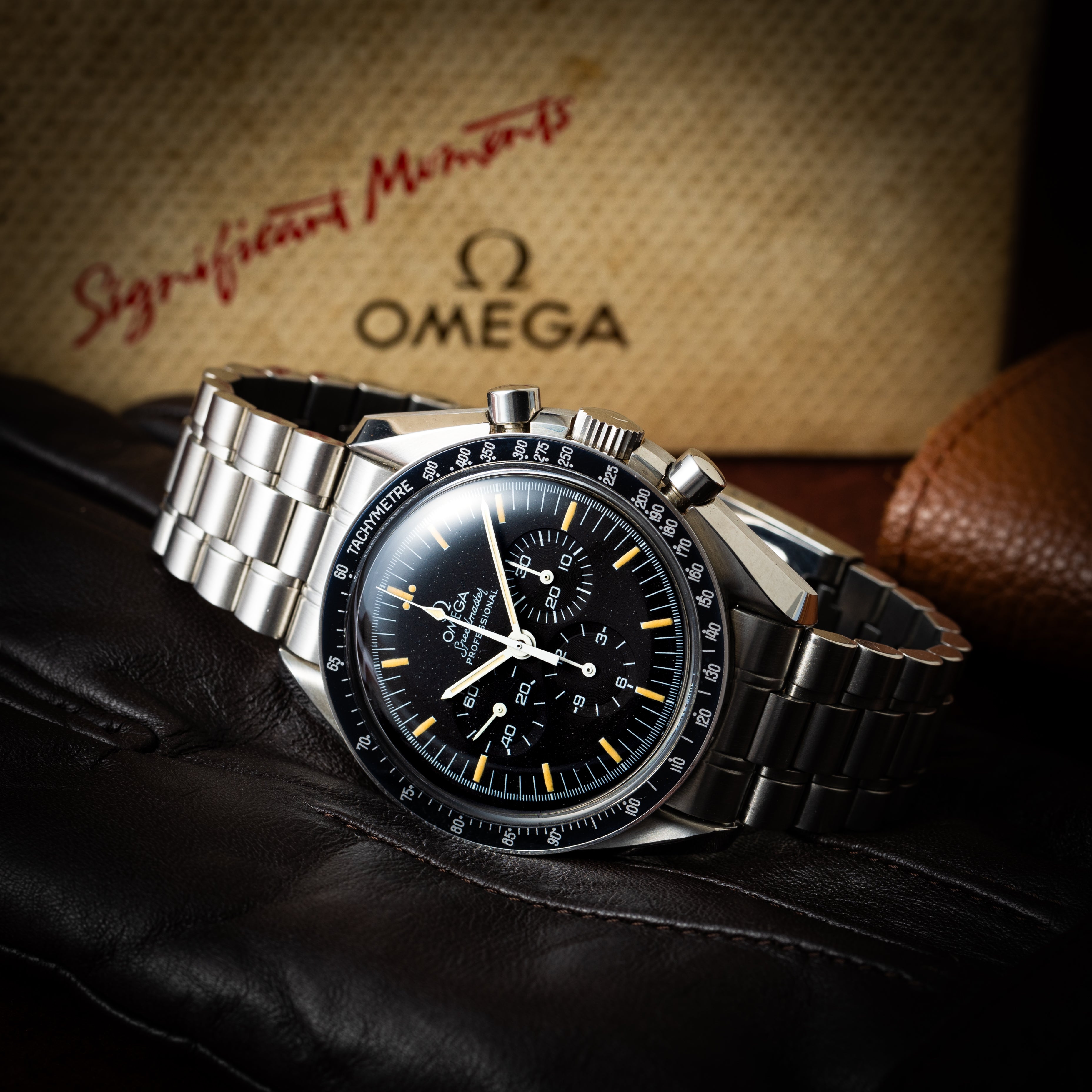オメガ スピードマスタープロフェッショナル5th 1990年製/平成2年製 箱、ギャラ付き