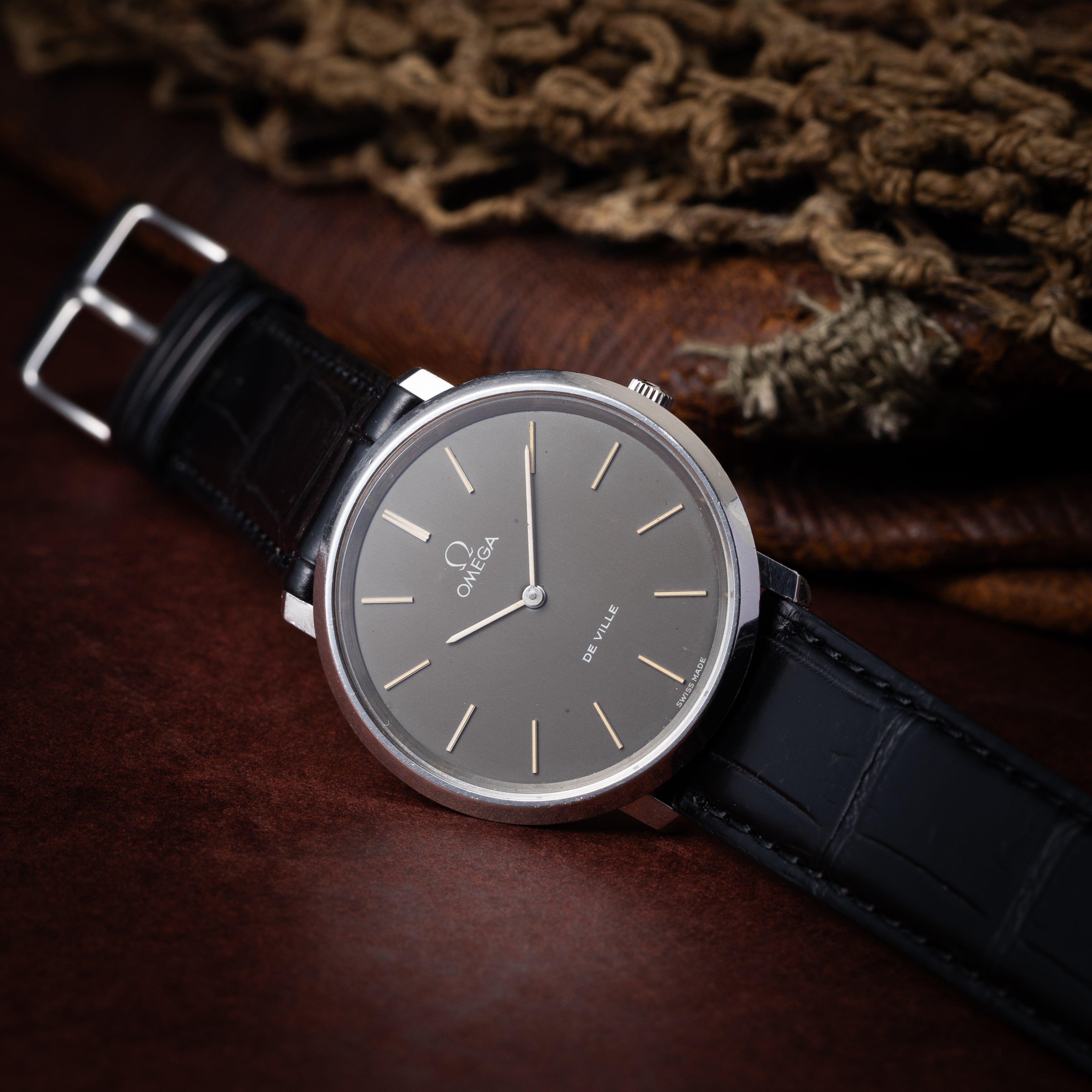 オメガ デ・ヴィル 1972年製 Ref.111.0107 オリジナルグレーダイヤル