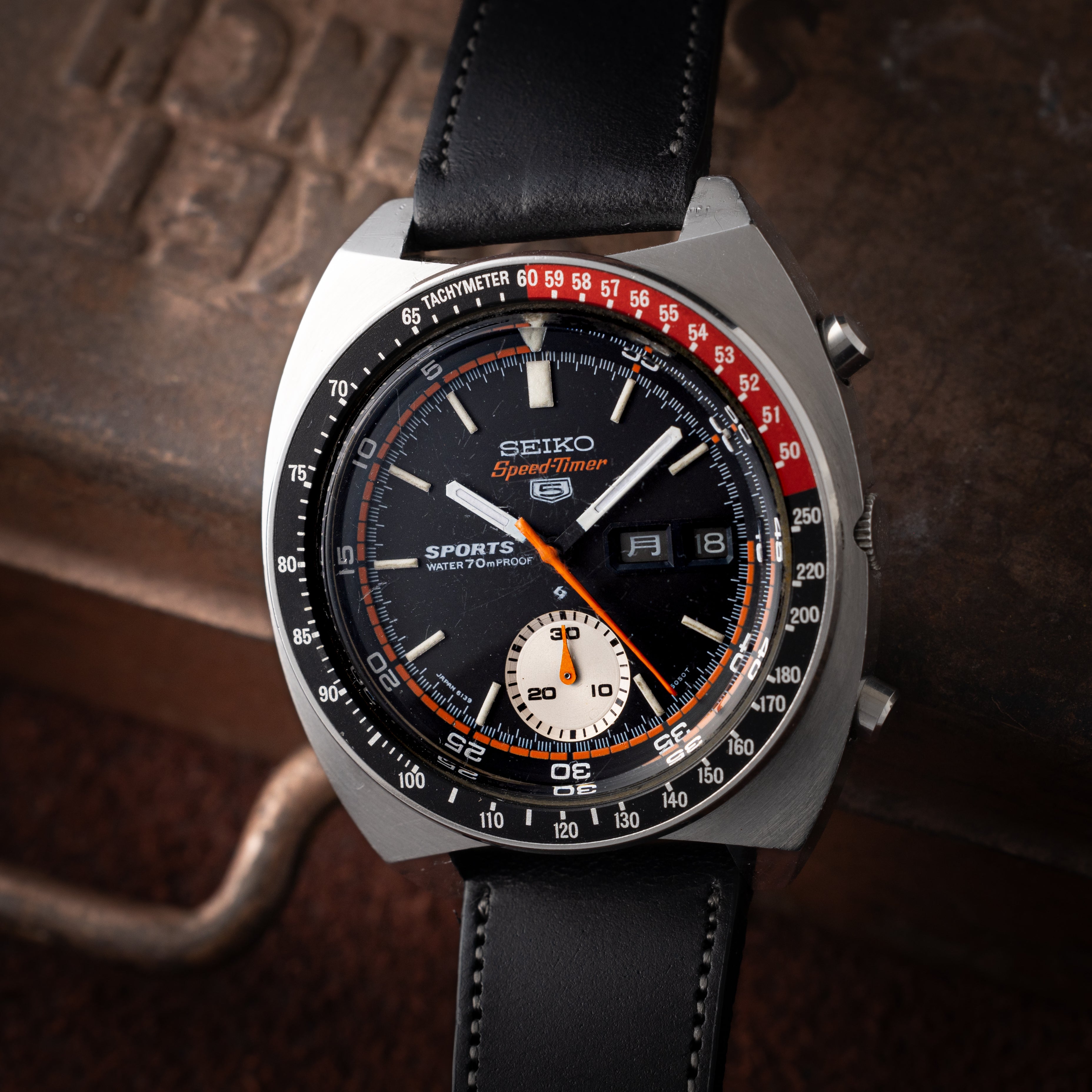 セイコー 1970年製/昭和45年製 5スポーツ スピードタイマー Ref.6139-6030