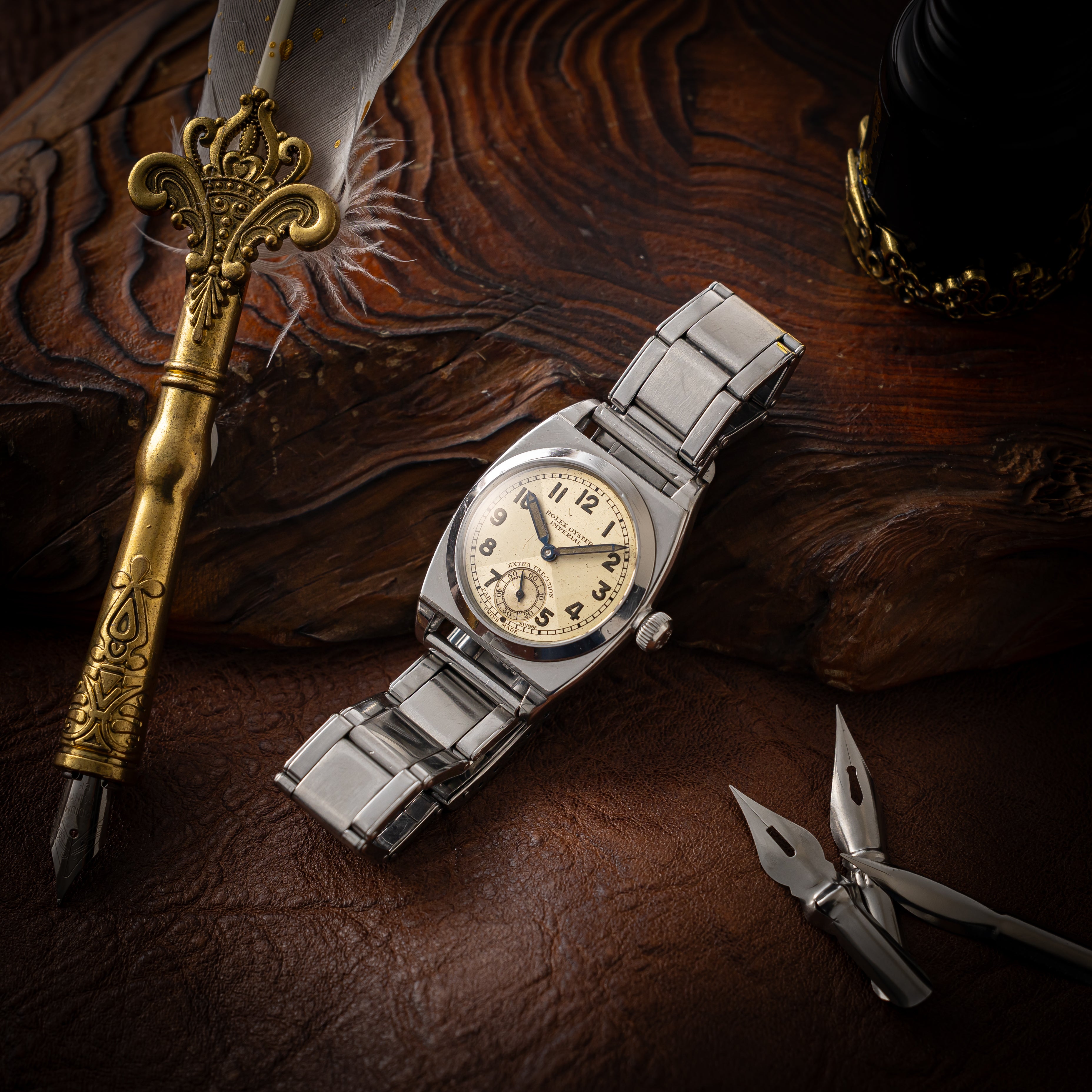 ロレックス バイセロイ クリスクロス 1940年製 Ref.3116