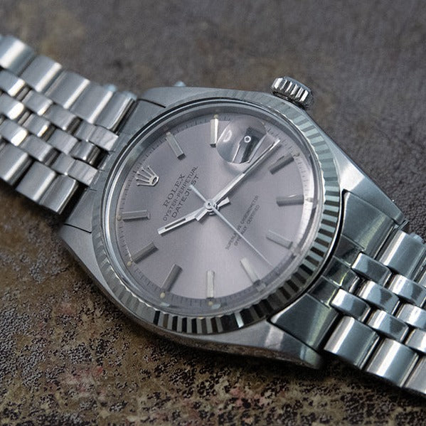 ロレックス デイトジャスト パープルダイヤル Ref.1601 1968年製