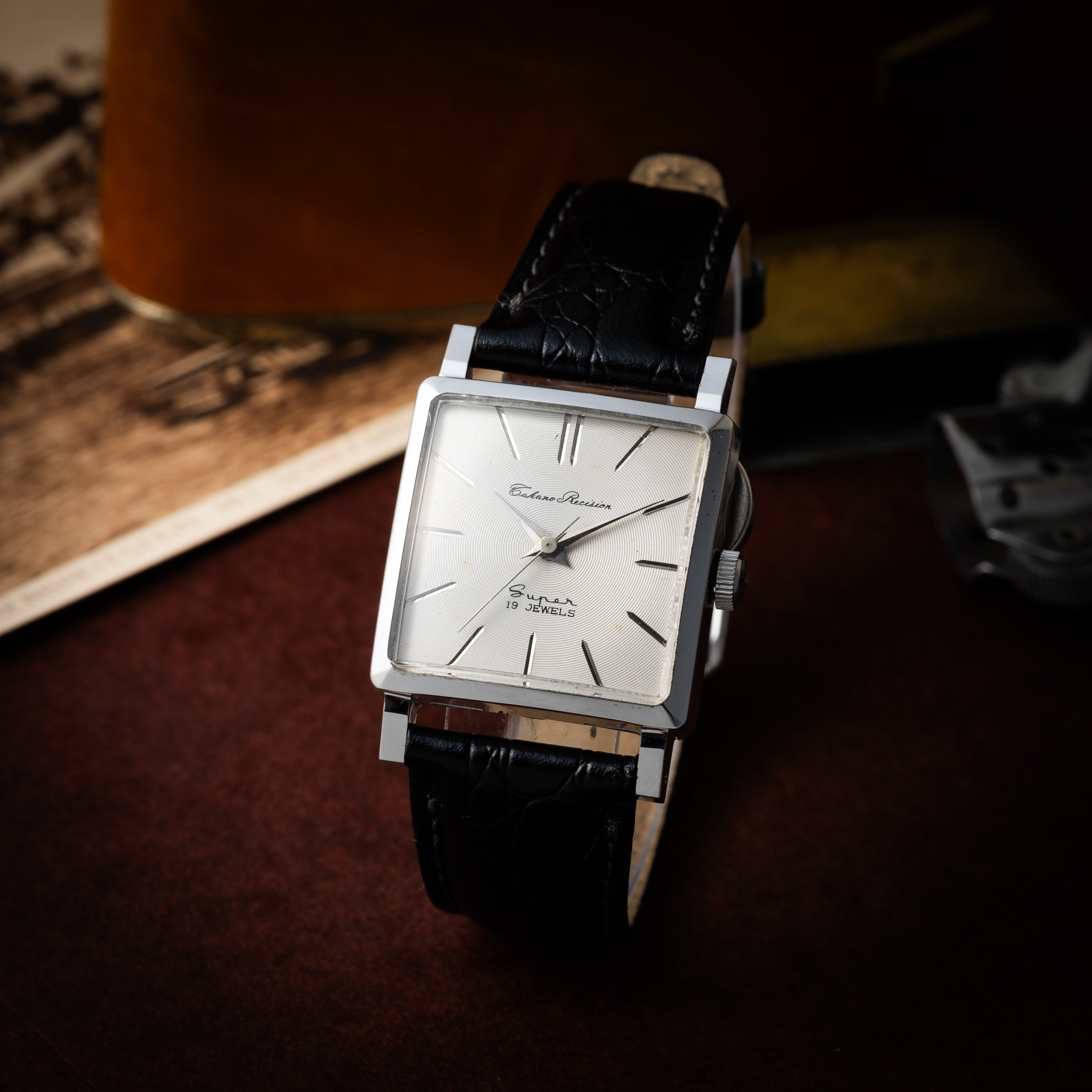 タカノ スーパー スクエアケース 1950年代 手巻き