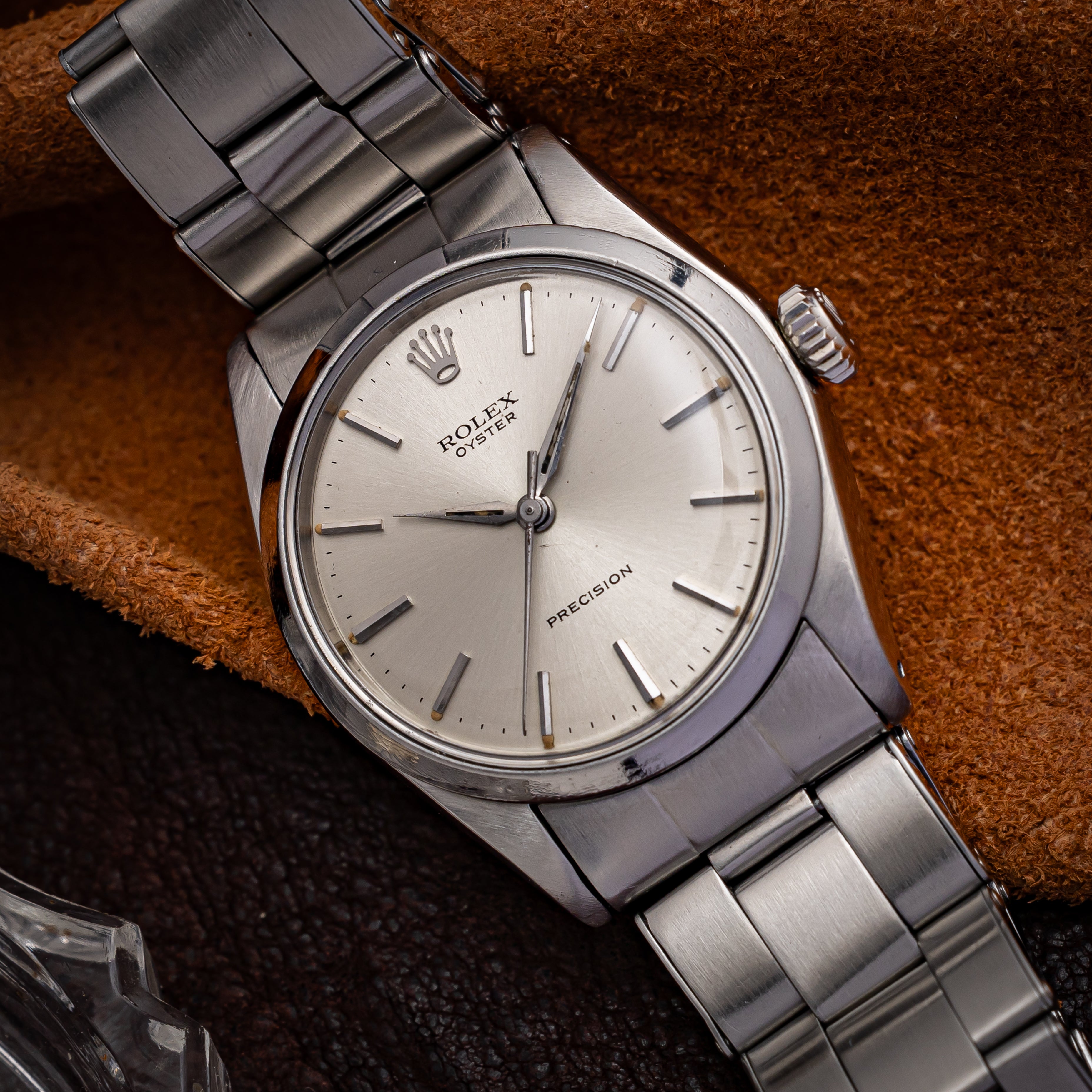 ロレックス オイスター 1969年製 プレシジョン 手巻き Ref.6426 剣針 リベットブレス