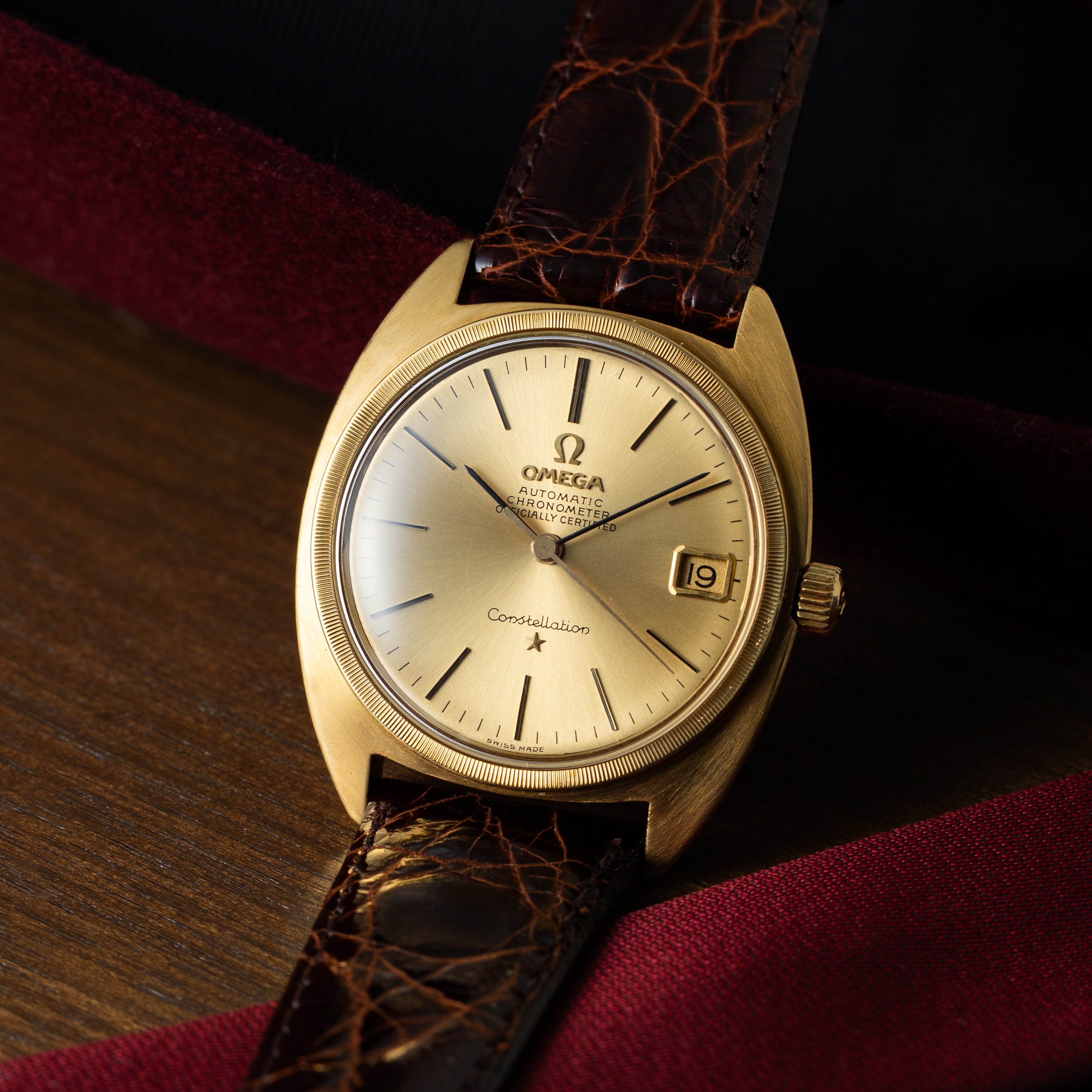 オメガ コンステレーション 1967年製 18金無垢 ジェンタデザイン
