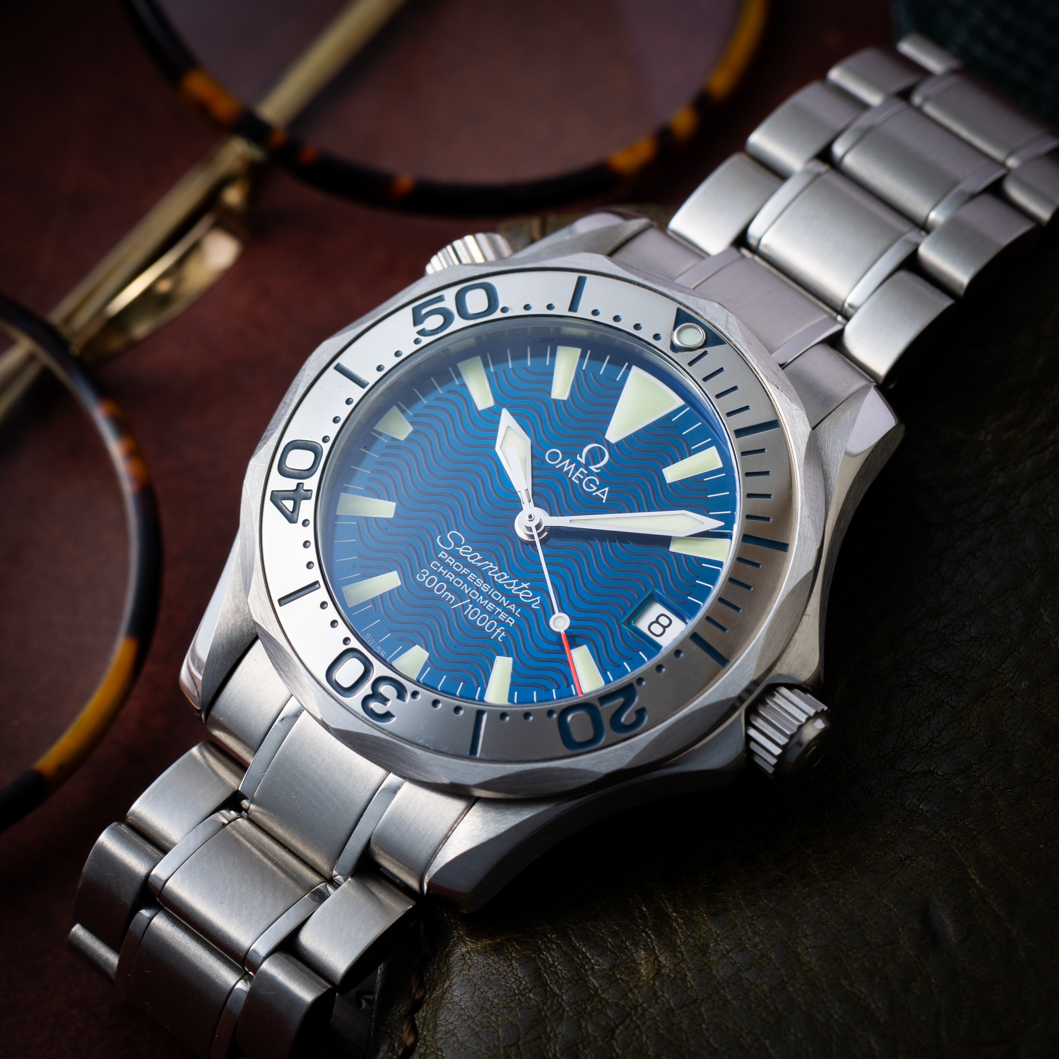 オメガ シーマスター 300m クロノメーター 2000年代 2002年ギャラ付き Ref.2253-80