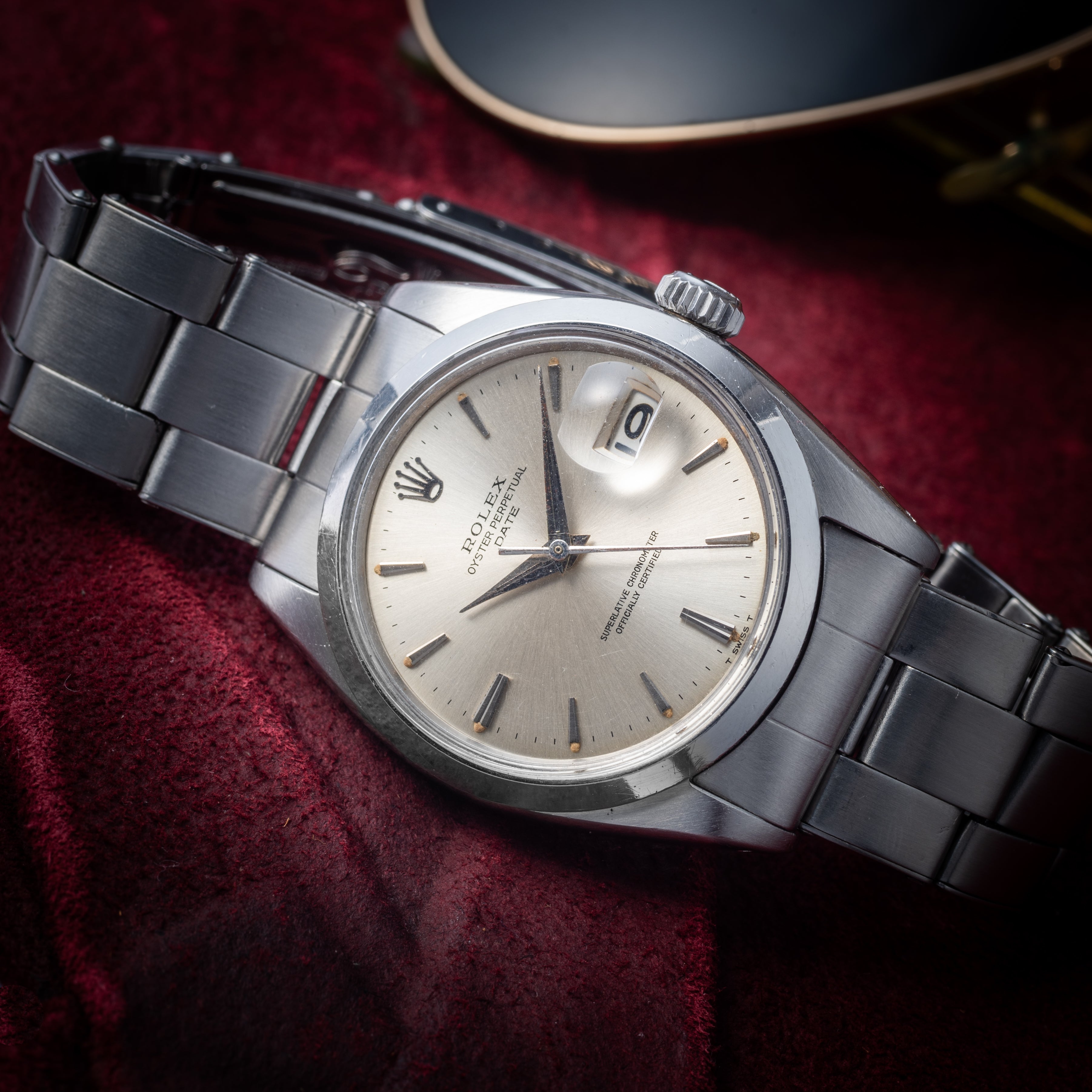 ロレックス レディース オイスターパーペチュアル Ref.6188 シルバーダイヤル