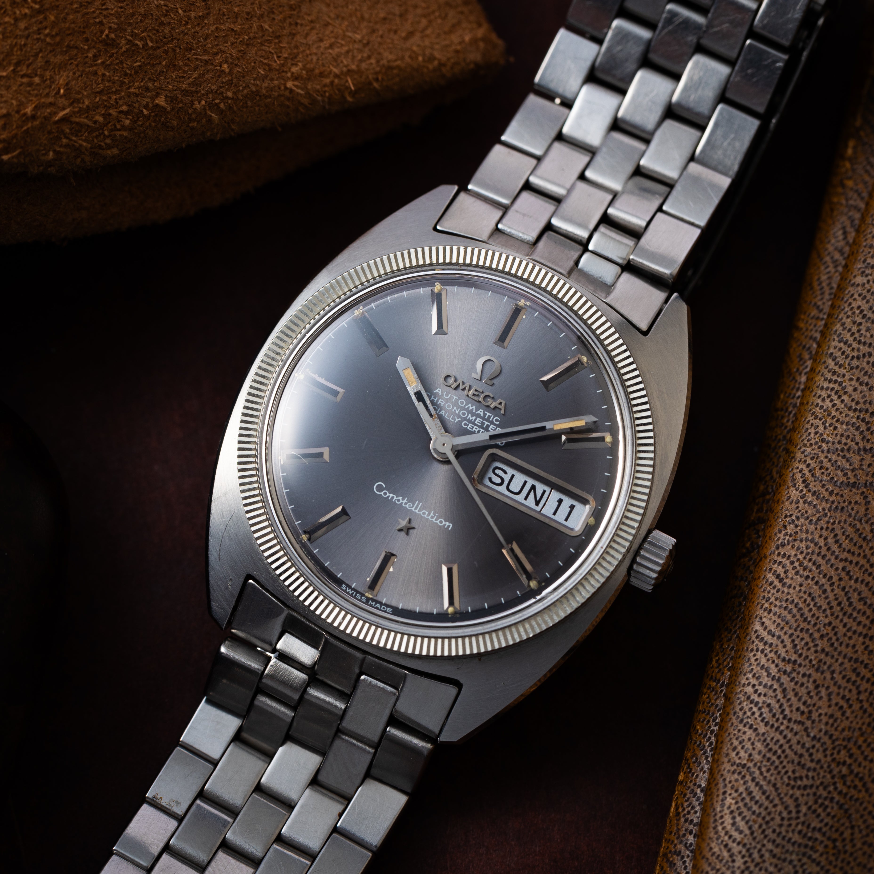 オメガ コンステレーション 1969年製 Ref.168.029 グレーダイヤル